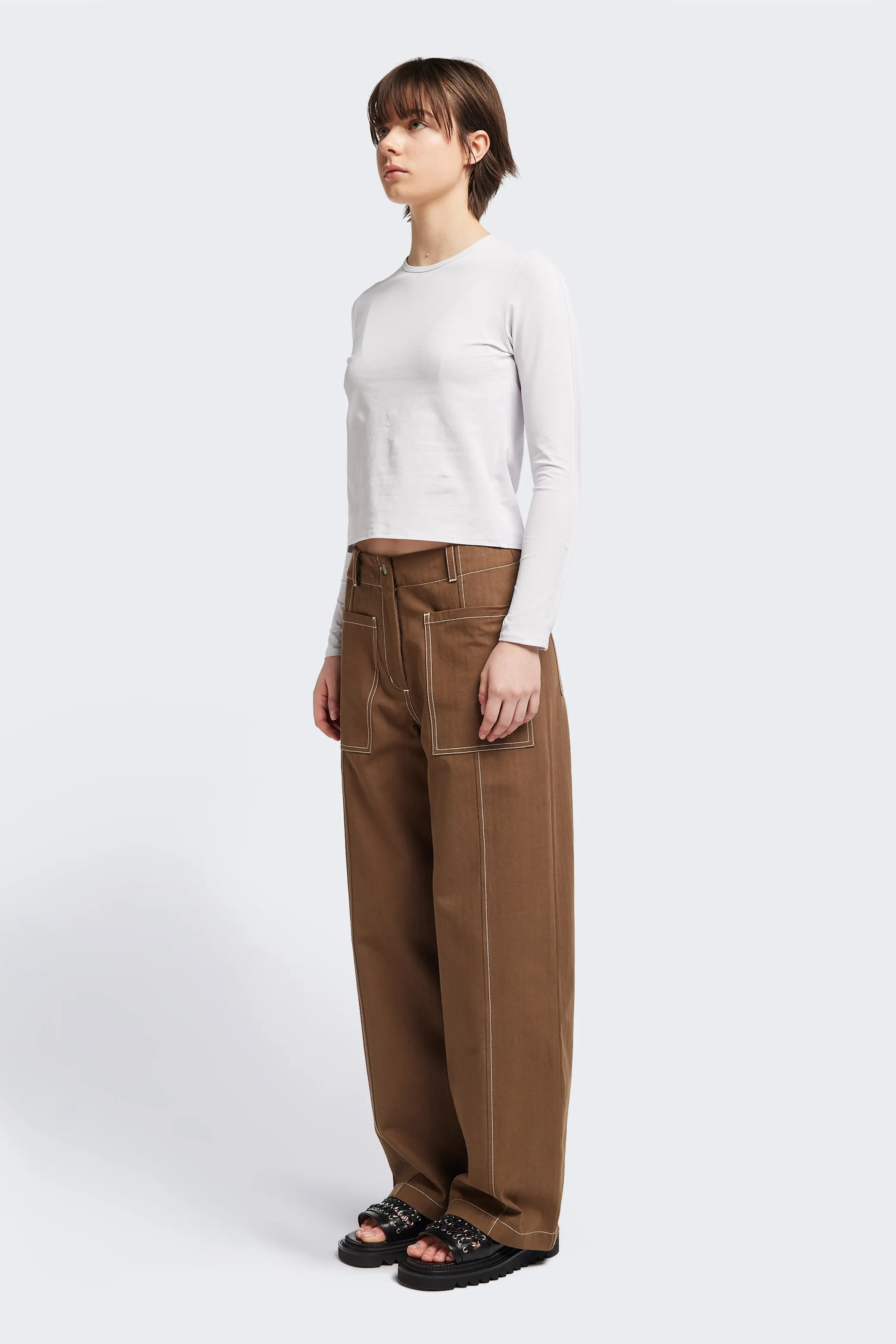 Delta Pant Brown sold by Kloke product image thumbnail 3