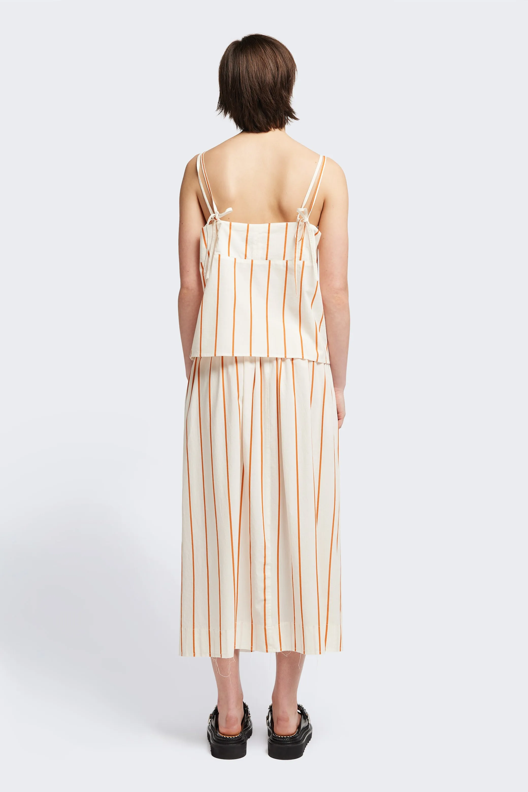 After Strap Tank Burnt Orange Stripe sold by Kloke product image thumbnail 4