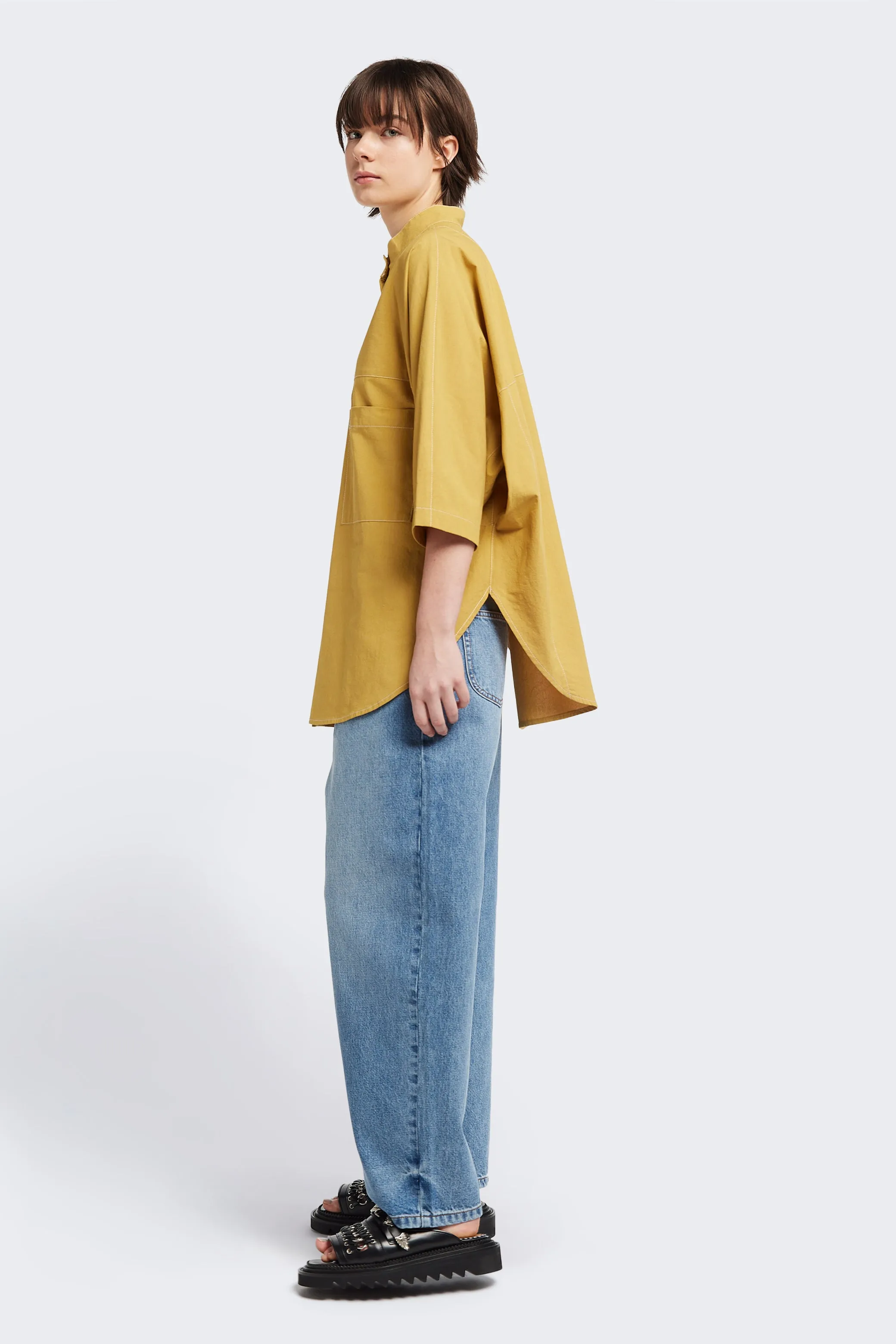 Idyll Shirt Mustard sold by Kloke product image thumbnail 3
