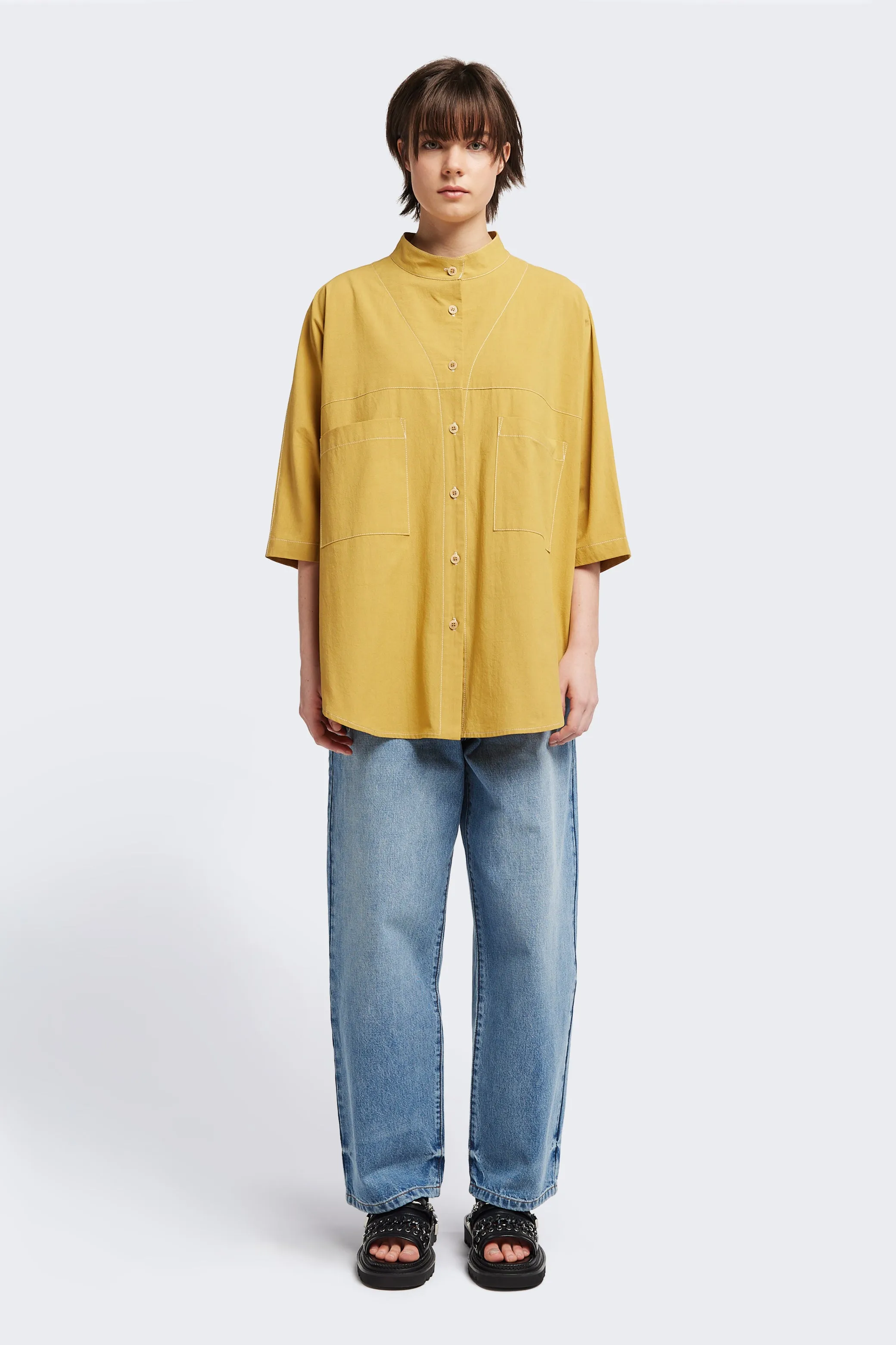 Idyll Shirt Mustard sold by Kloke product image thumbnail 2