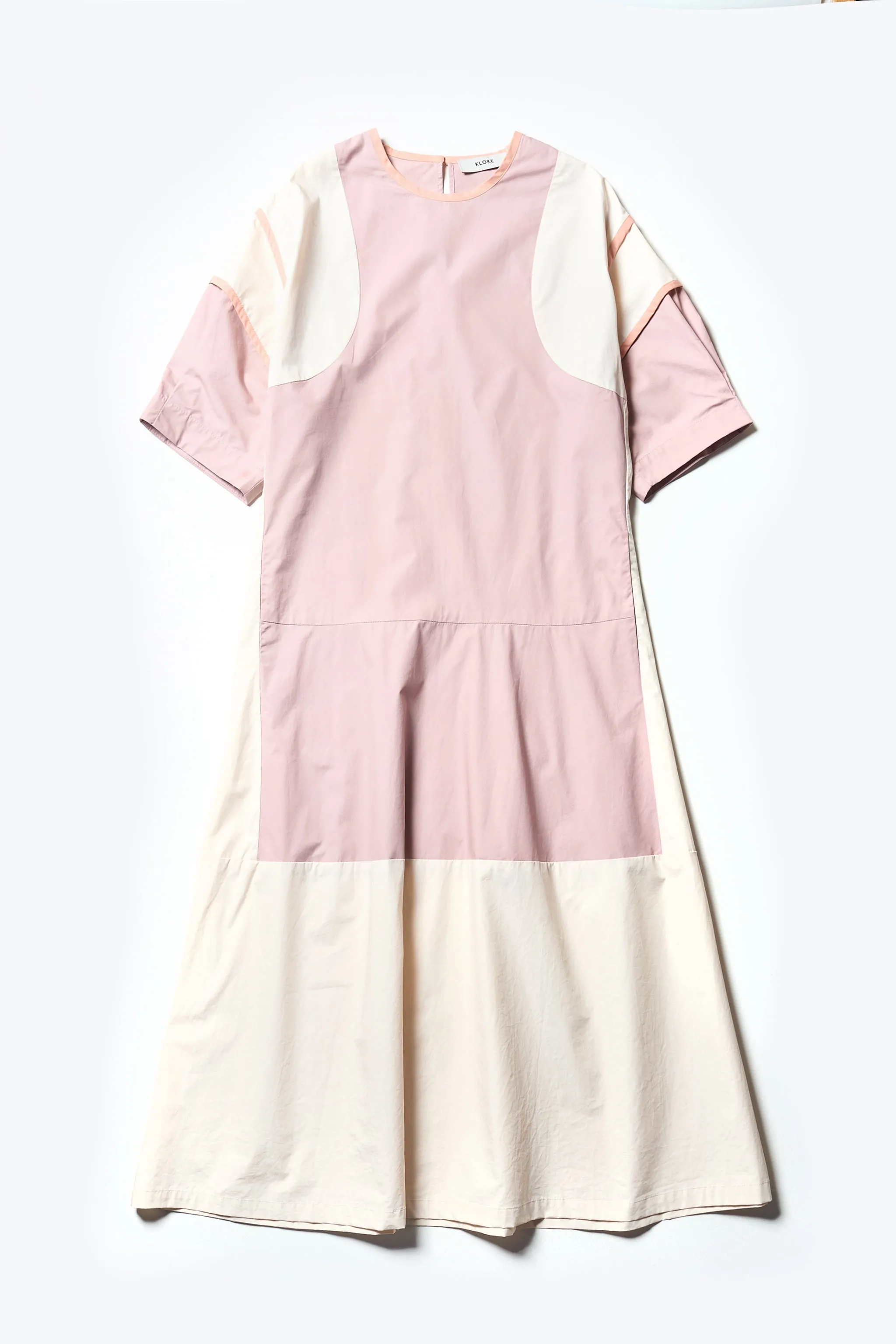 Patch Dress Pale Peach sold by Kloke product image thumbnail 4