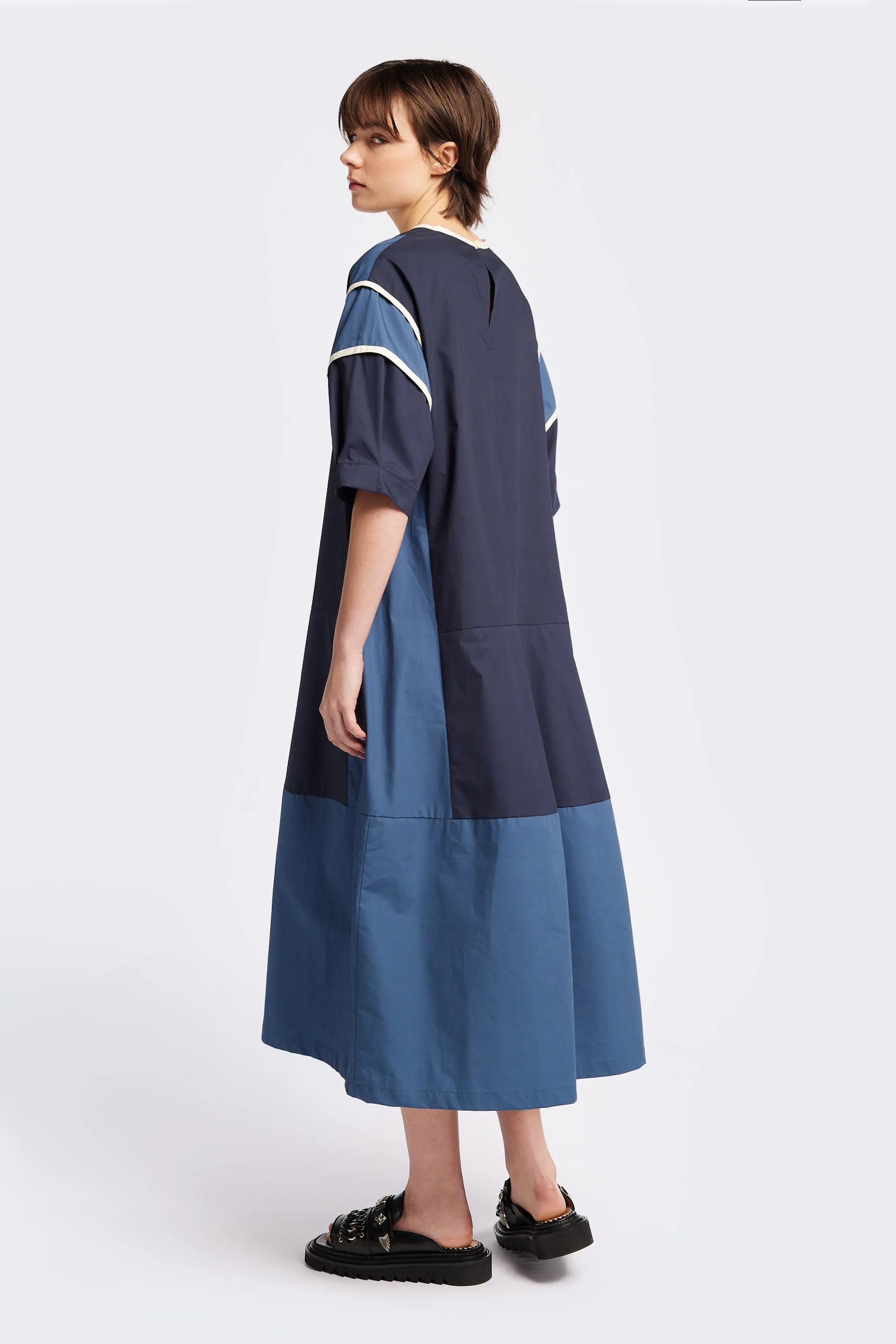 Patch Dress Blue sold by Kloke product image thumbnail 2