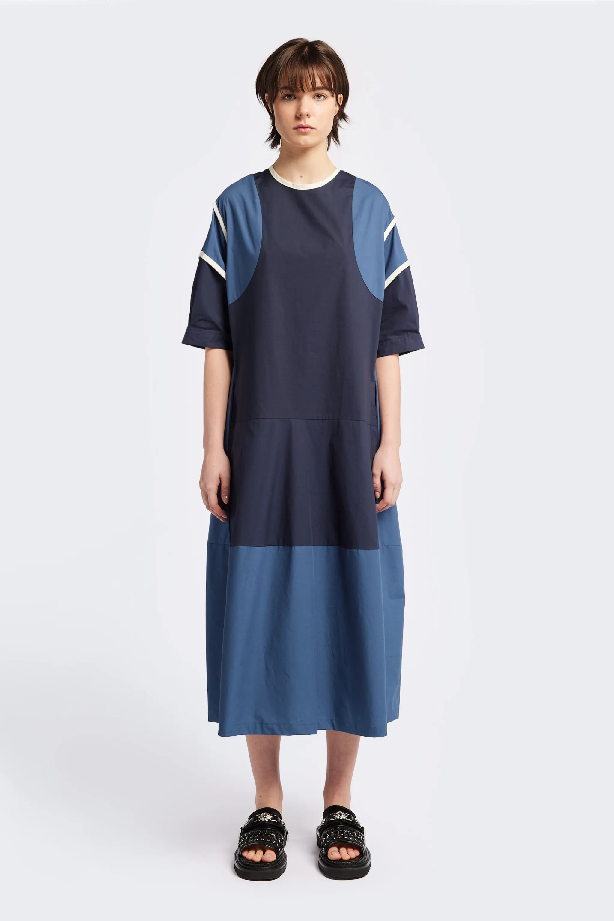 Patch Dress Blue sold by Kloke product image thumbnail 3