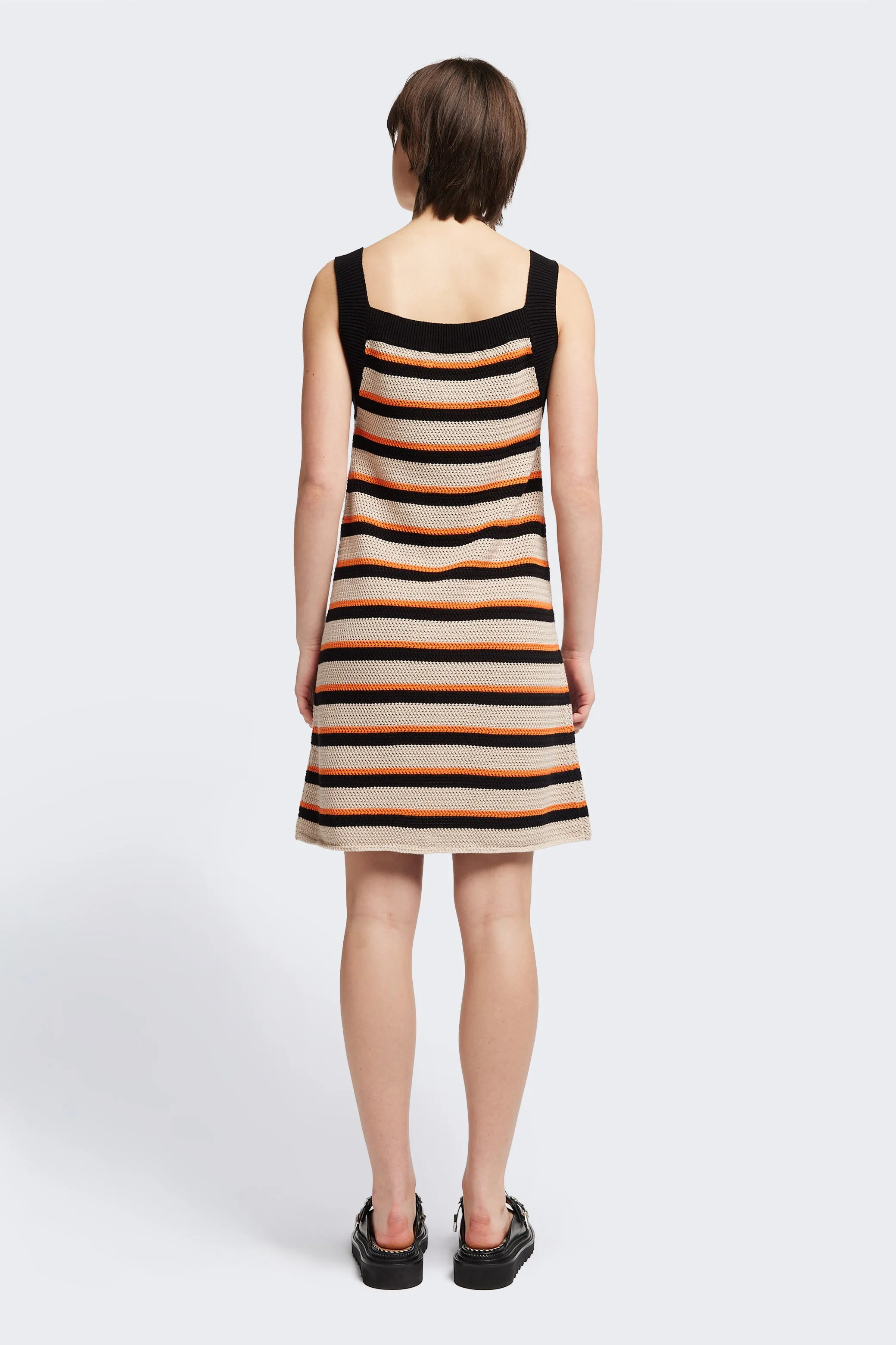 Temporal Crochet Mini Dress Stripe sold by Kloke product image thumbnail 5