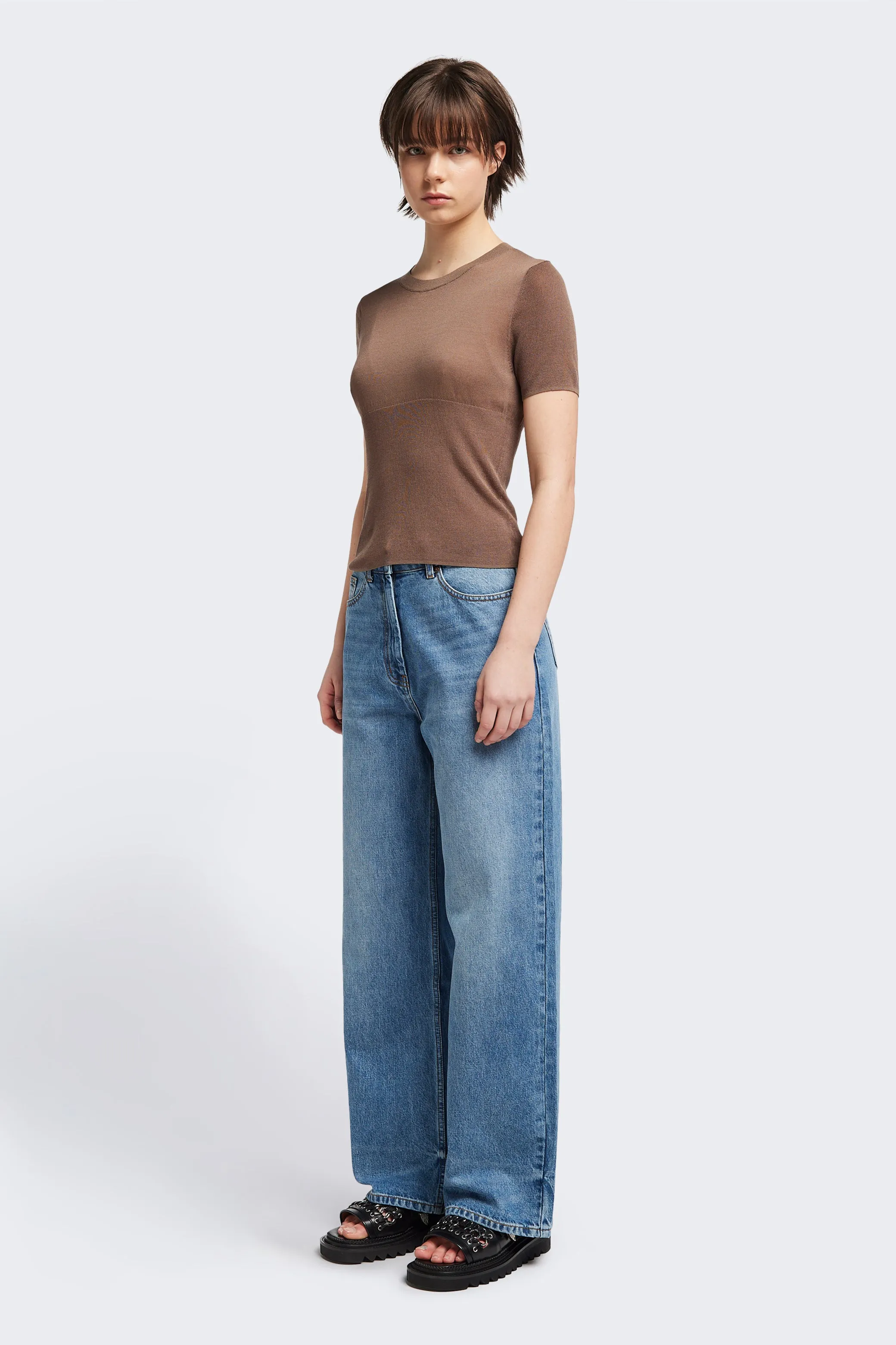 Break Knit Top Taupe sold by Kloke product image thumbnail 2