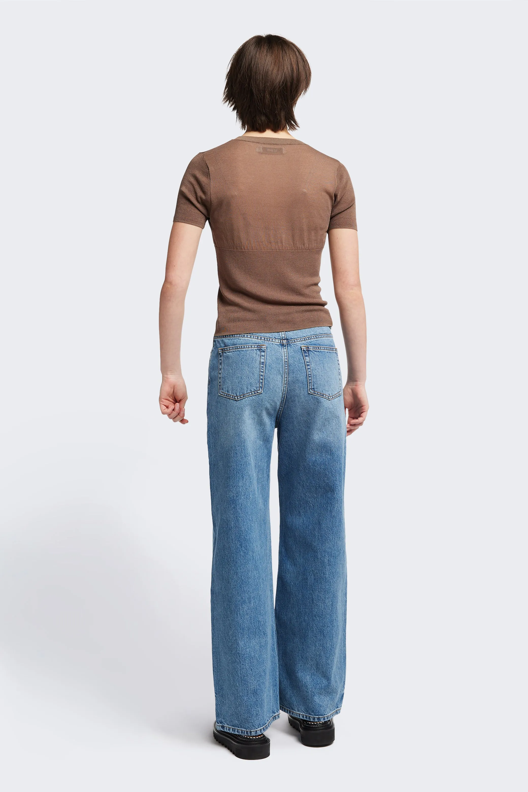 Break Knit Top Taupe sold by Kloke product image thumbnail 4