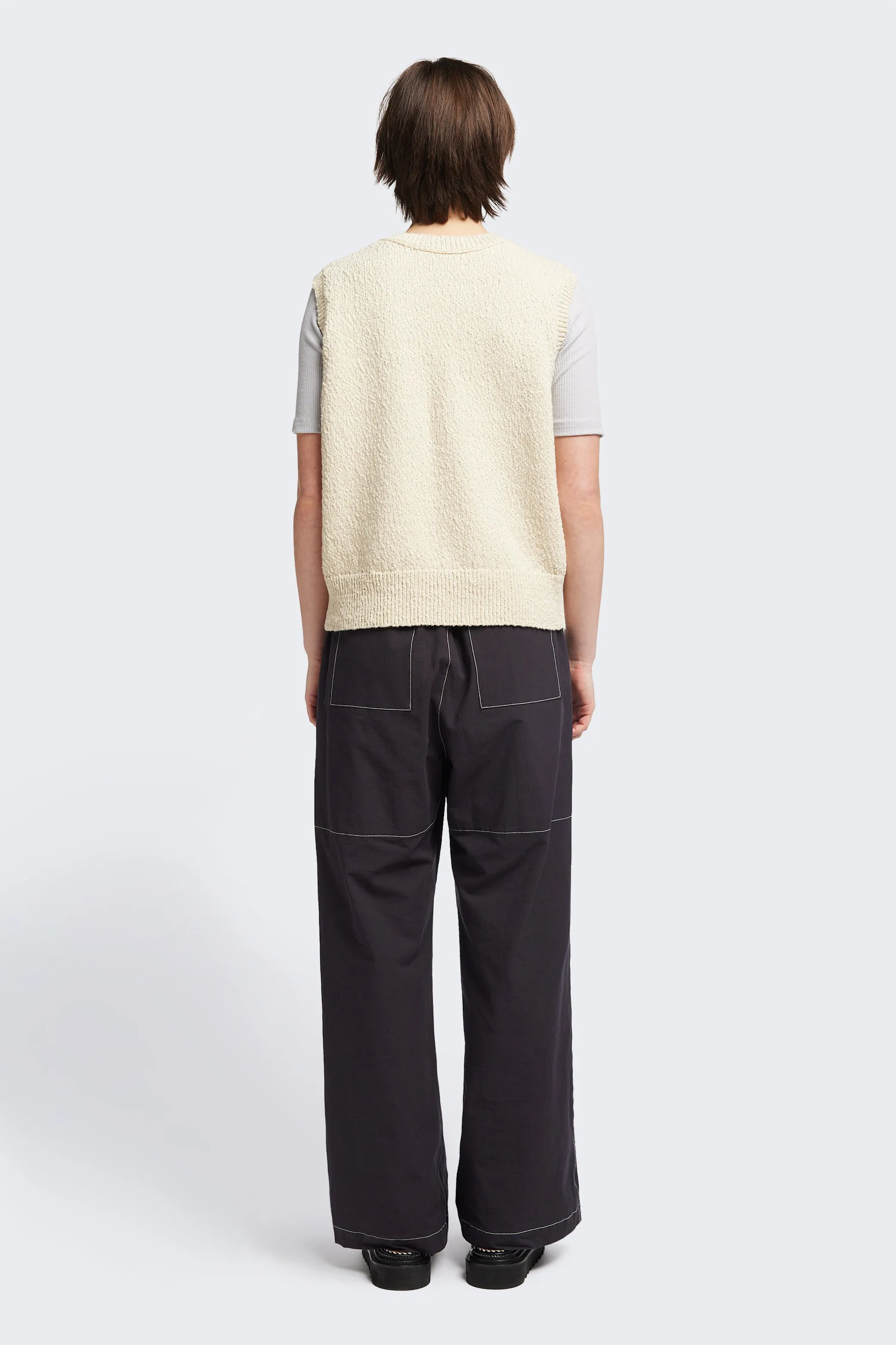 Picknicker Knit Vest Ecru sold by Kloke product image thumbnail 5