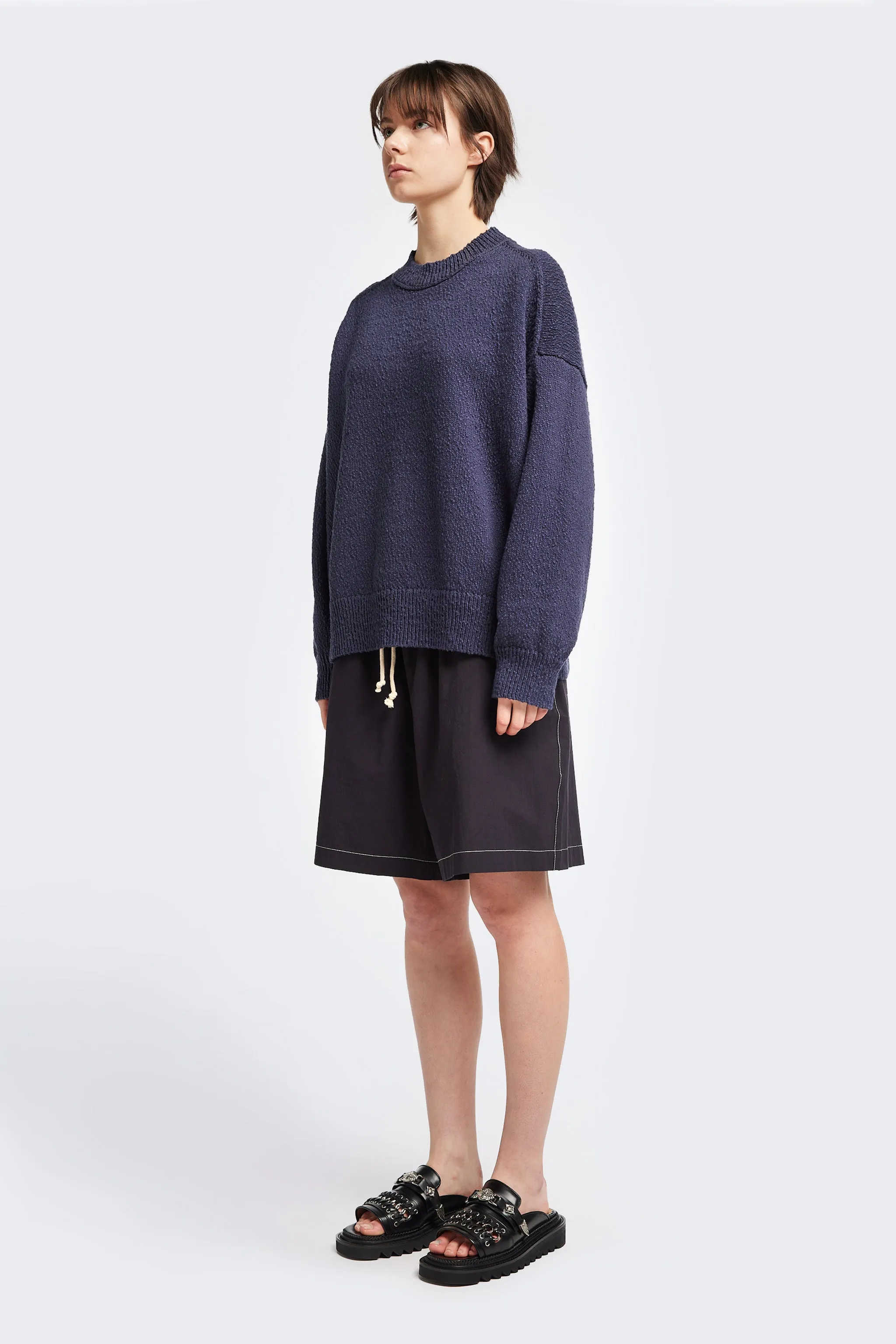 Leeway Knit Sweater Blue sold by Kloke product image thumbnail 2