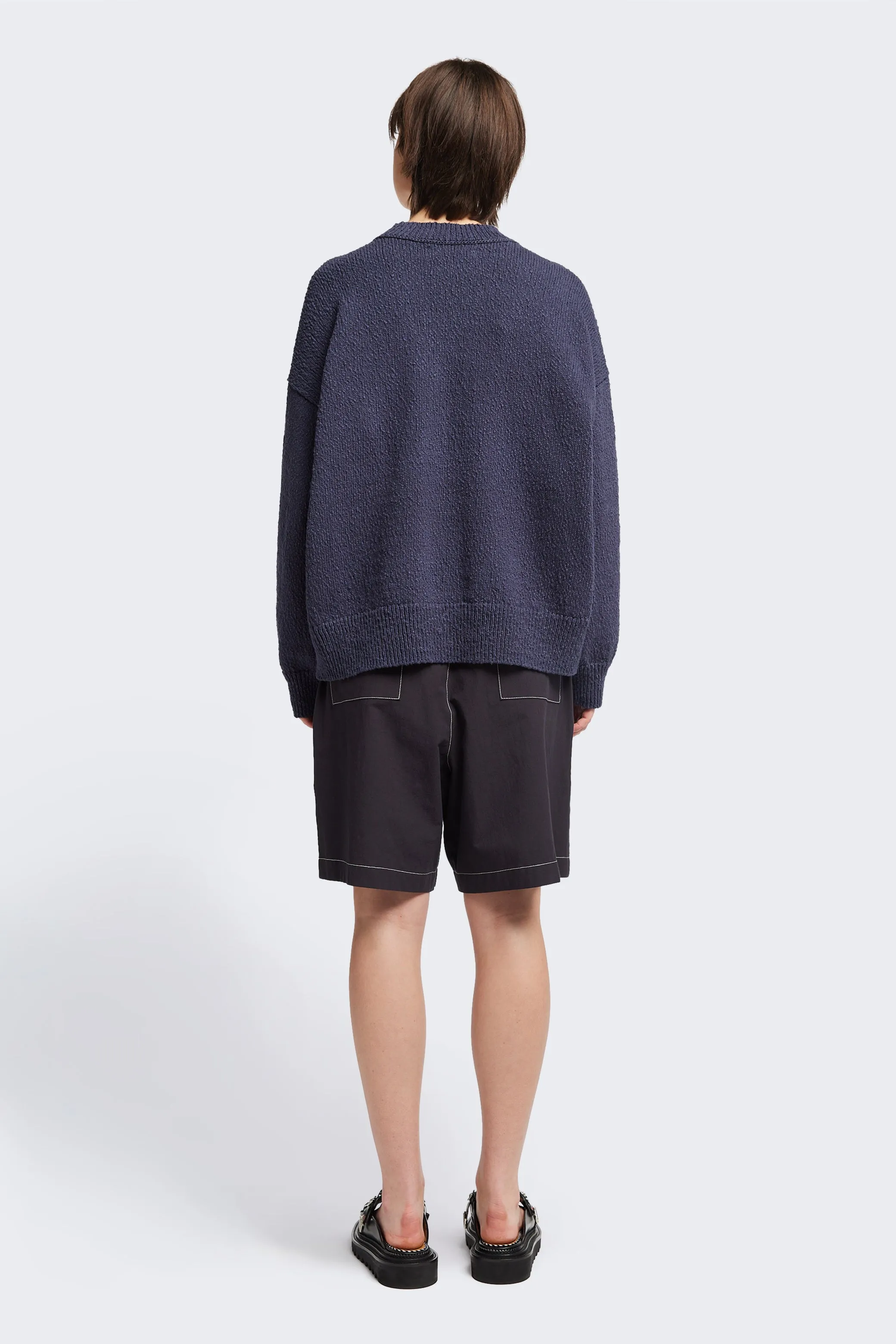 Leeway Knit Sweater Blue sold by Kloke product image thumbnail 4