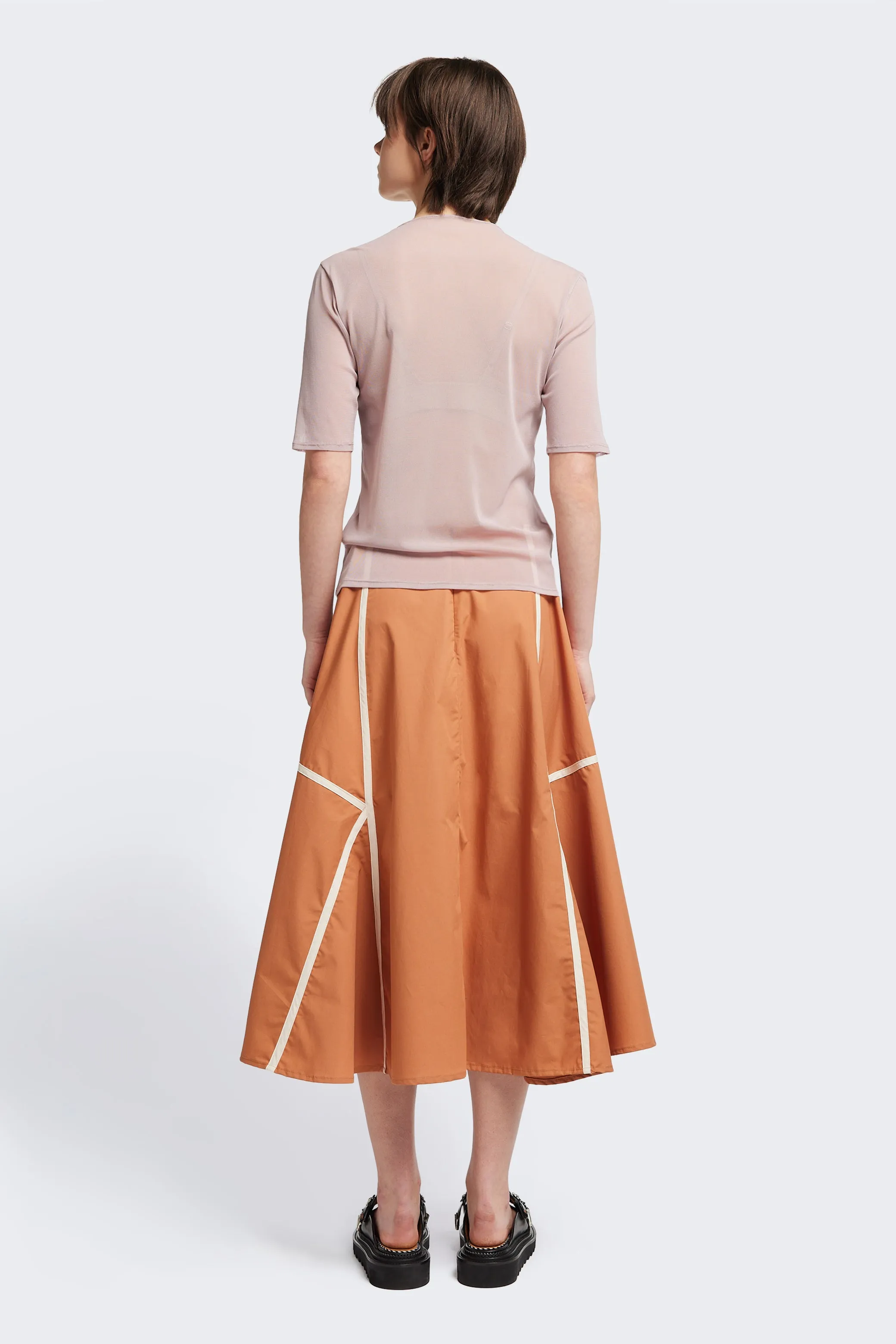 Flow Mesh Top Pale Mauve/Peach sold by Kloke product image thumbnail 4