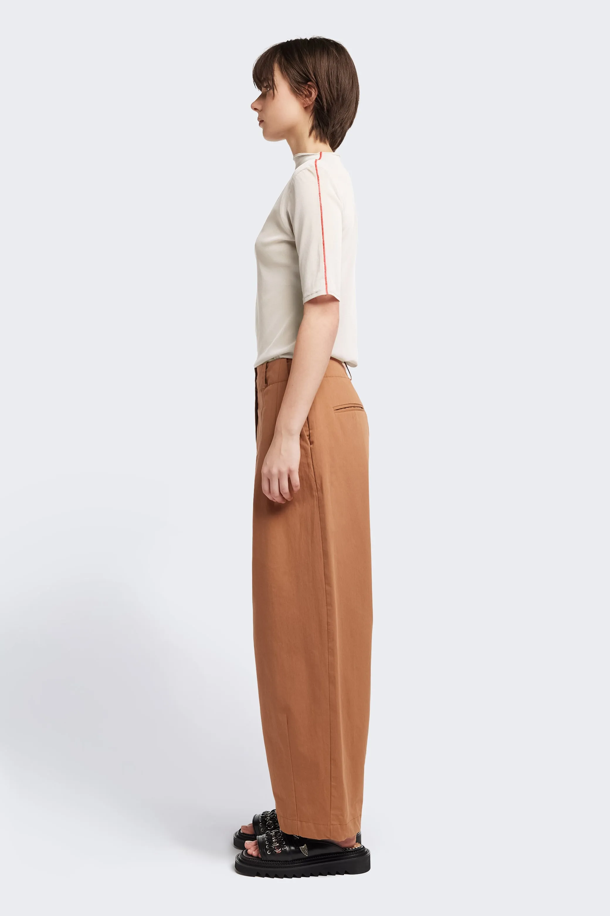 Flow Mesh Top Ecru/Red sold by Kloke