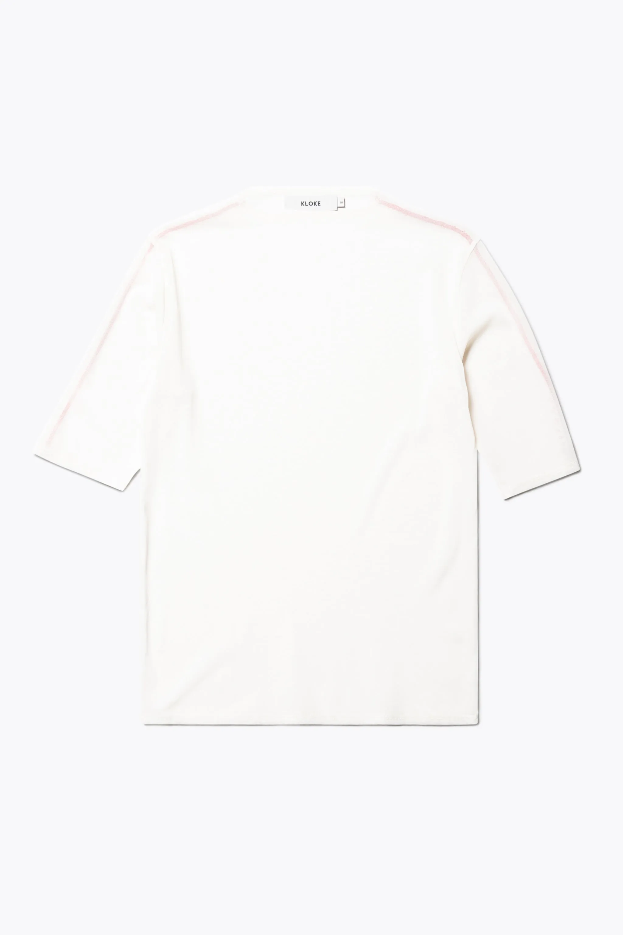 Flow Mesh Top Ecru/Red sold by Kloke product image thumbnail 4