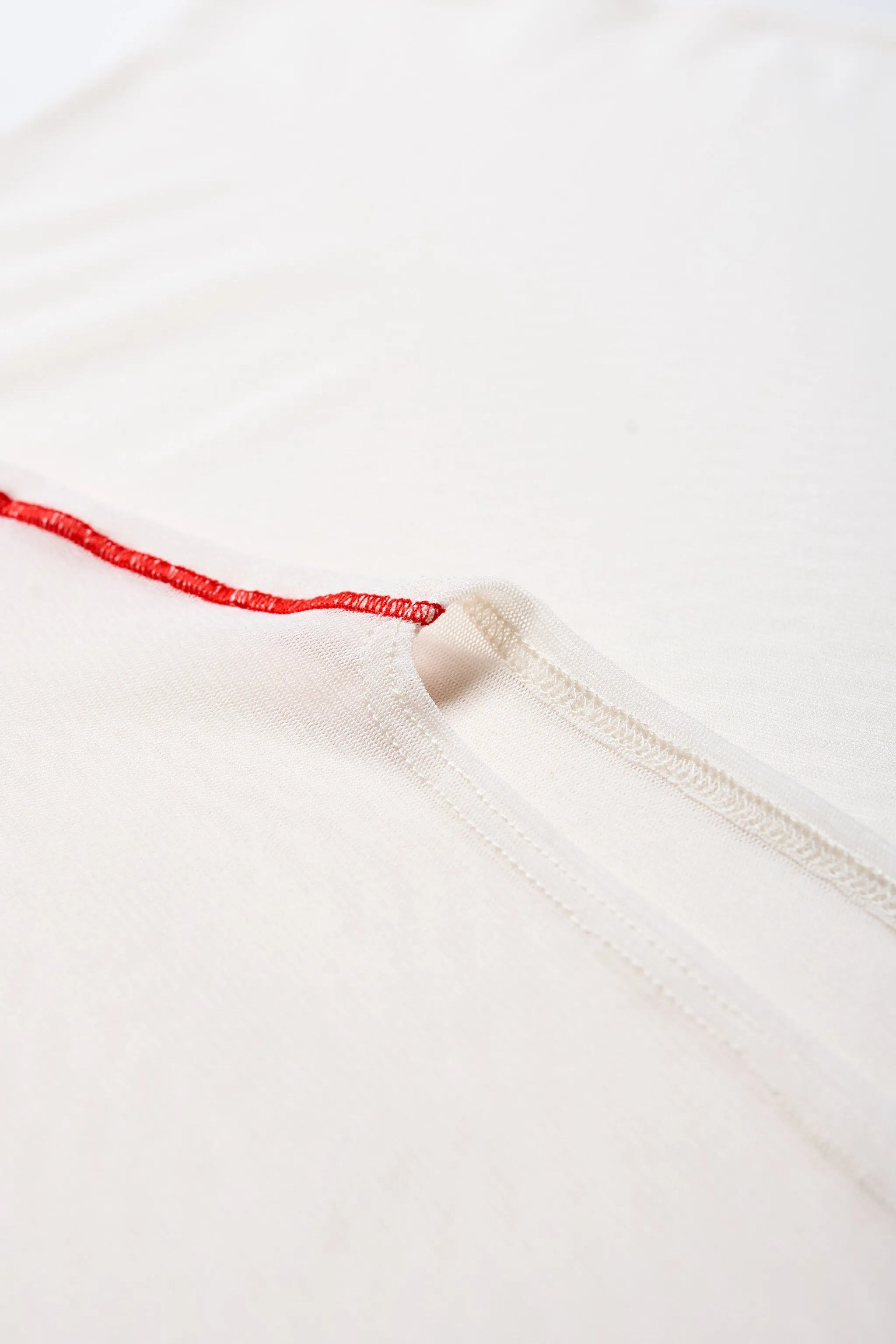 Flow Mesh Top Ecru/Red sold by Kloke product image thumbnail 3