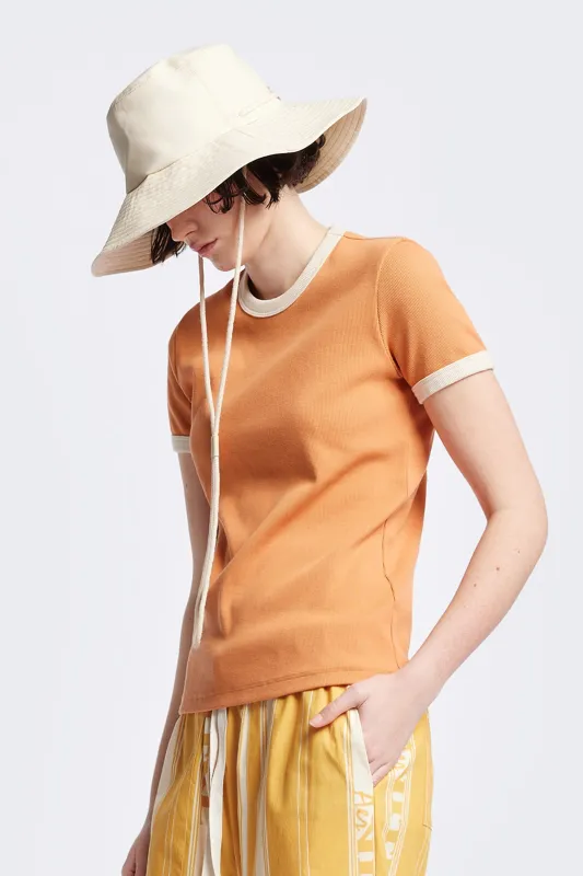 Aer Vital Bucket Hat Ecru made by Kloke