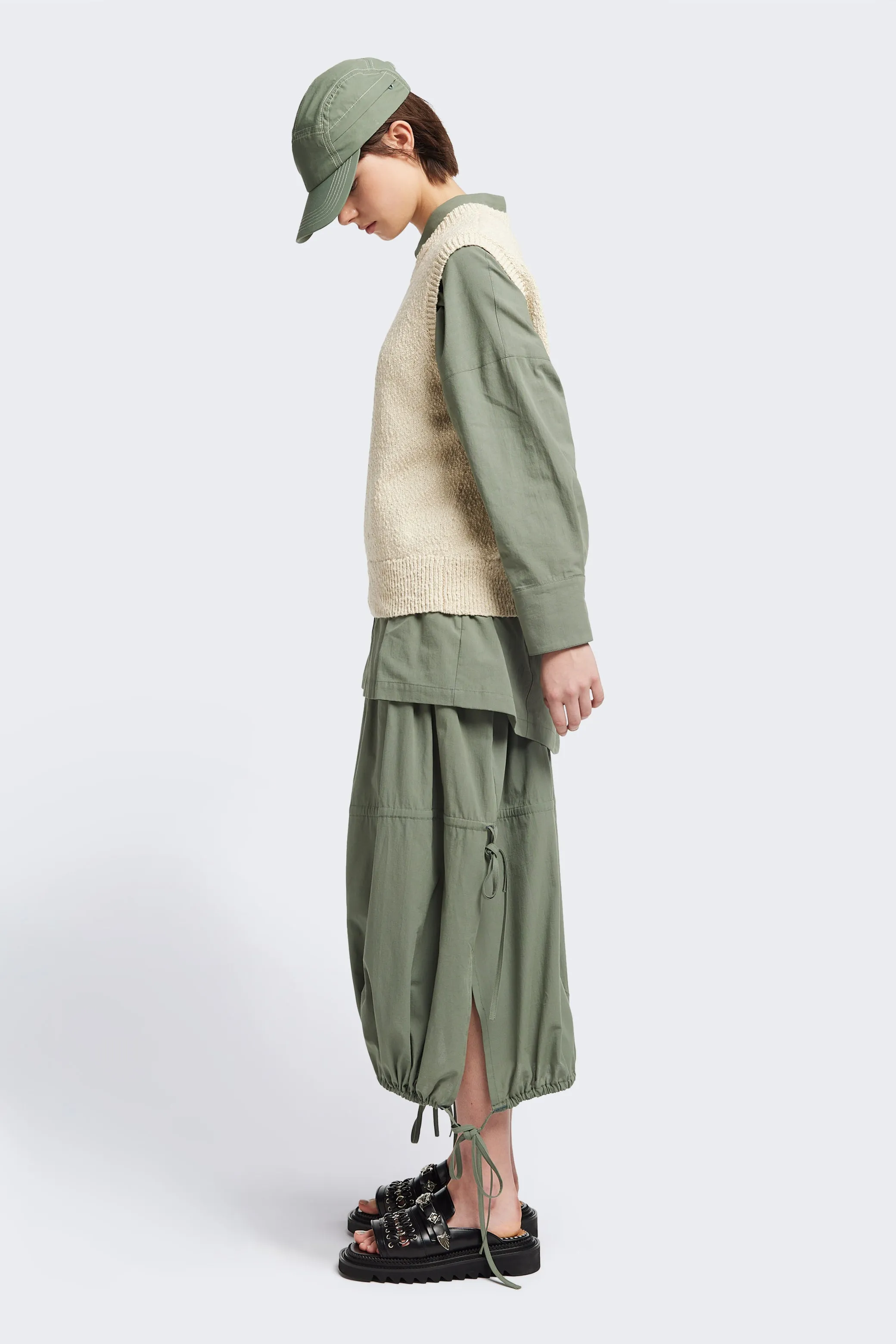 Repose Skirt Olive sold by Kloke product image thumbnail 3