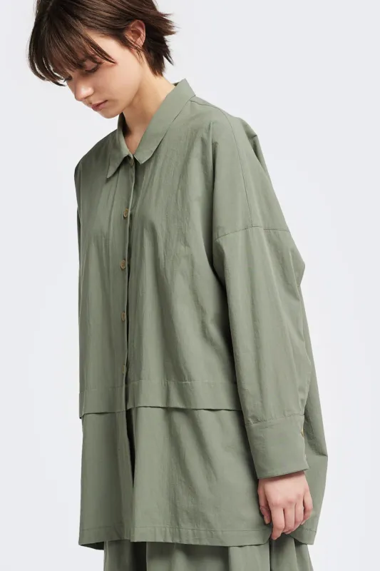 Plein Long Sleeve Shirt Olive made by Kloke
