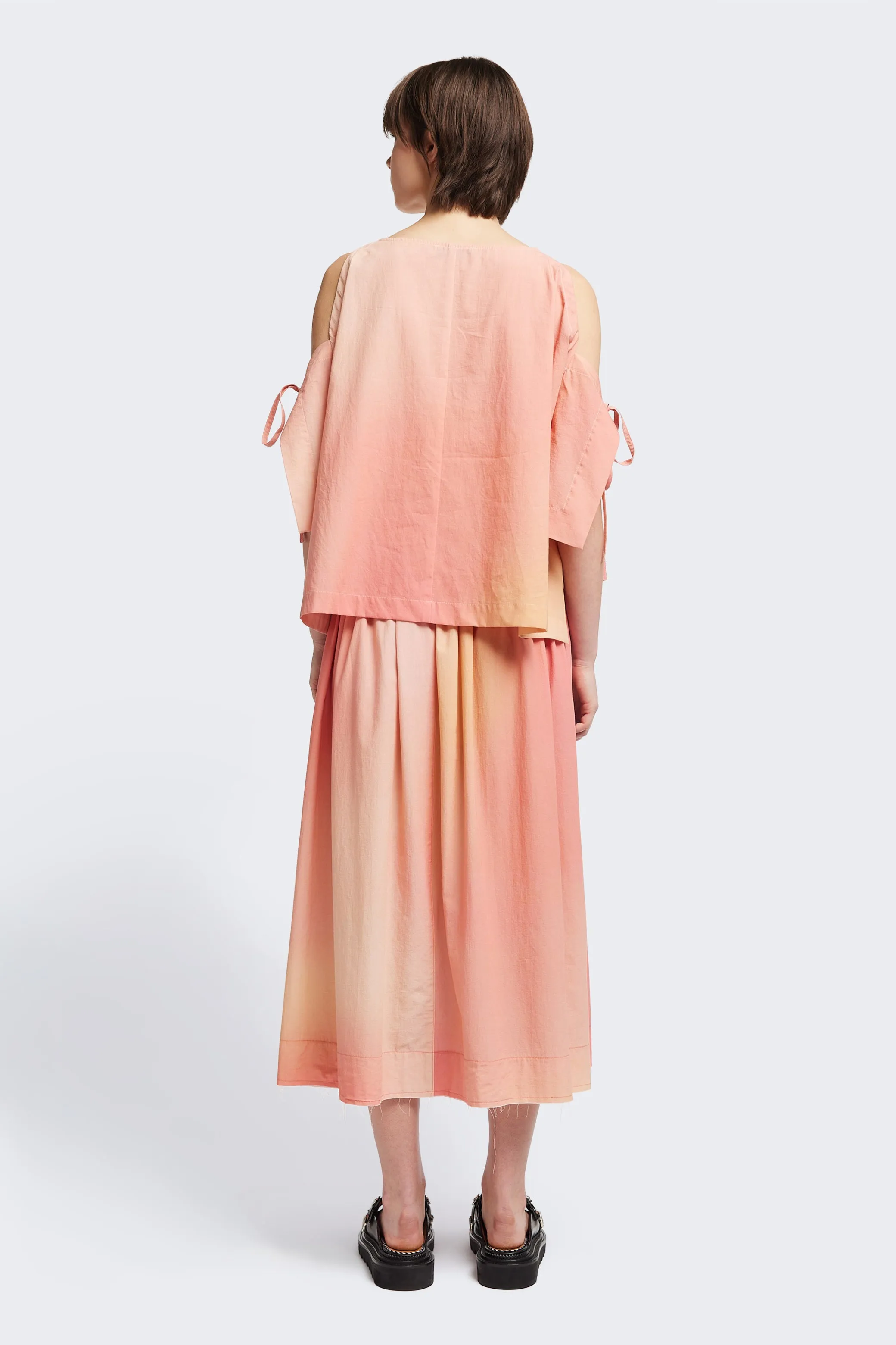 Open Shoulder Top Cloud Print sold by Kloke product image thumbnail 4