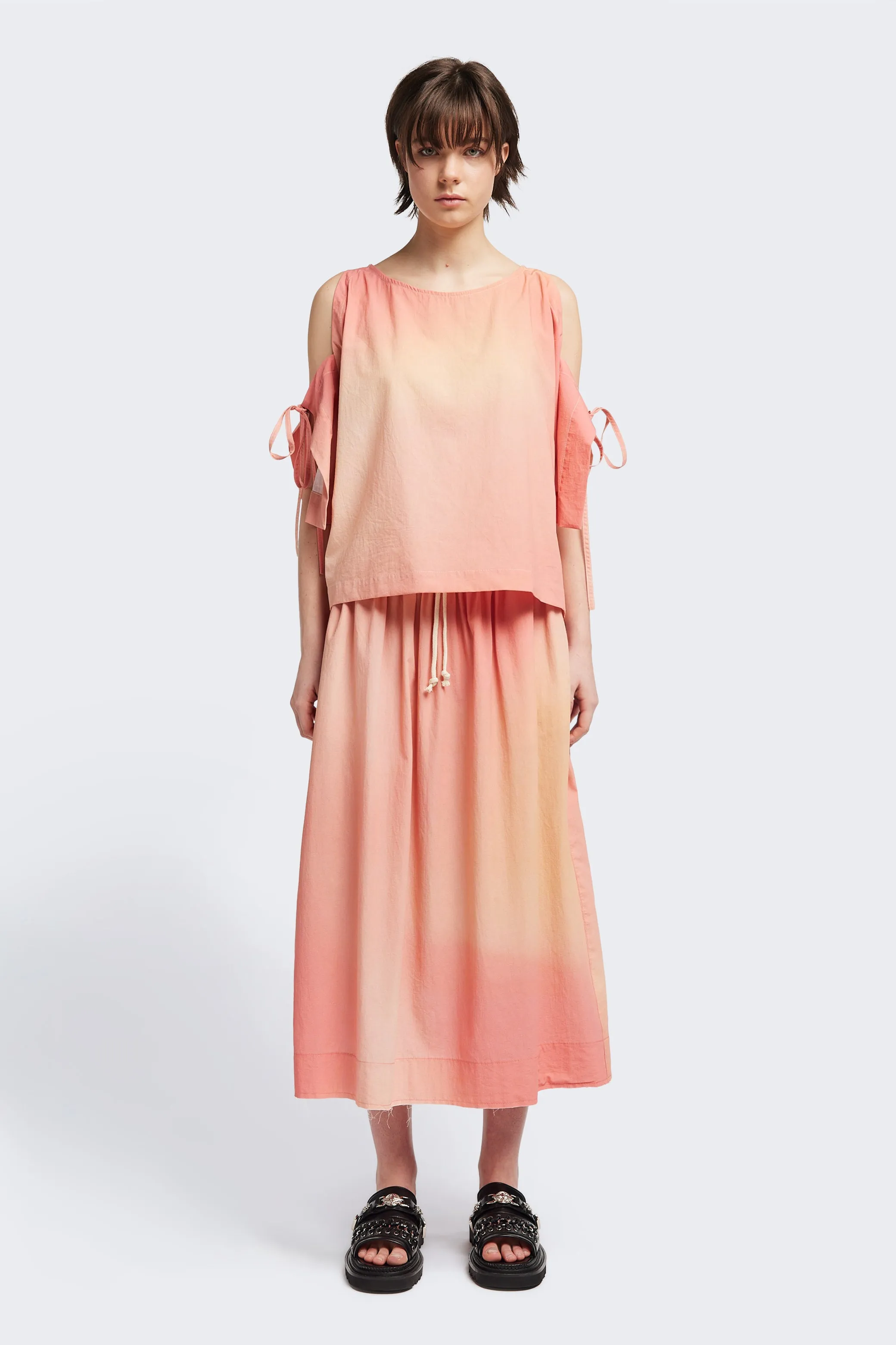 Open Shoulder Top Cloud Print sold by Kloke product image thumbnail 2