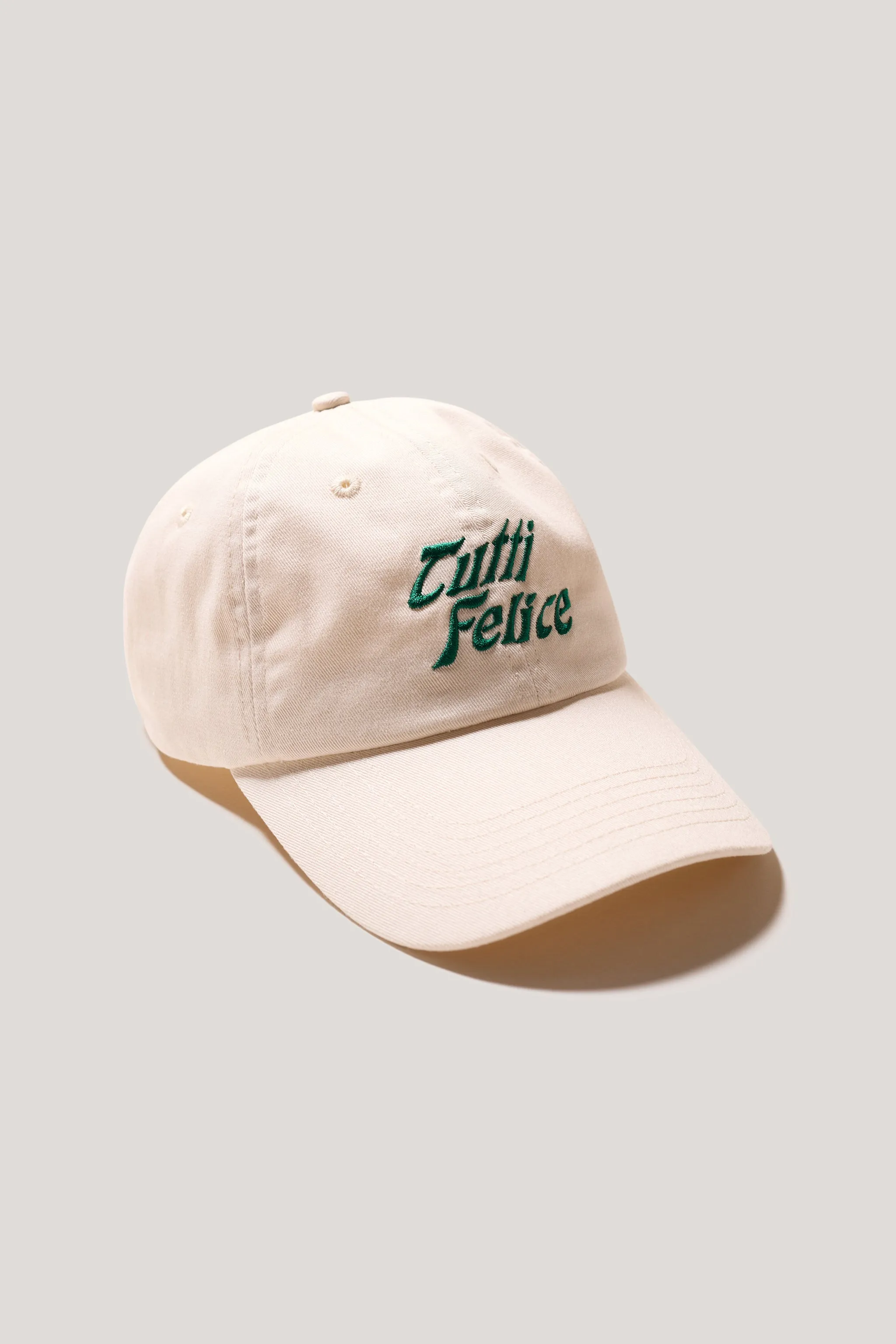 Tutti Felice Embroidered Cap Ecru sold by Kloke product image thumbnail 4