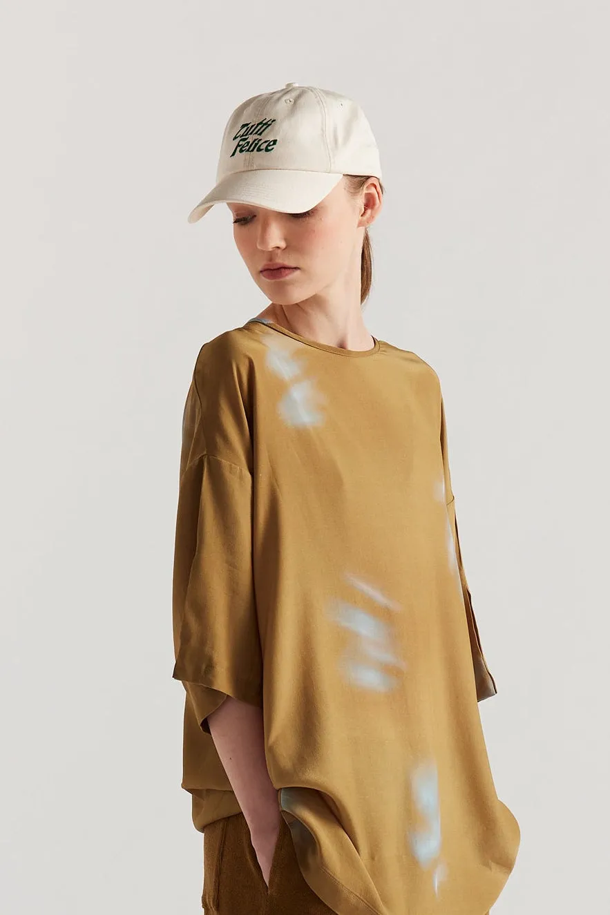 Tutti Felice Embroidered Cap Ecru sold by Kloke product image thumbnail 2