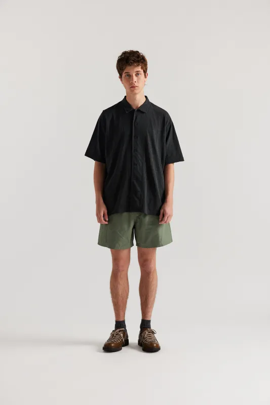Tectonic Jersey Shirt Jet Black made by Kloke