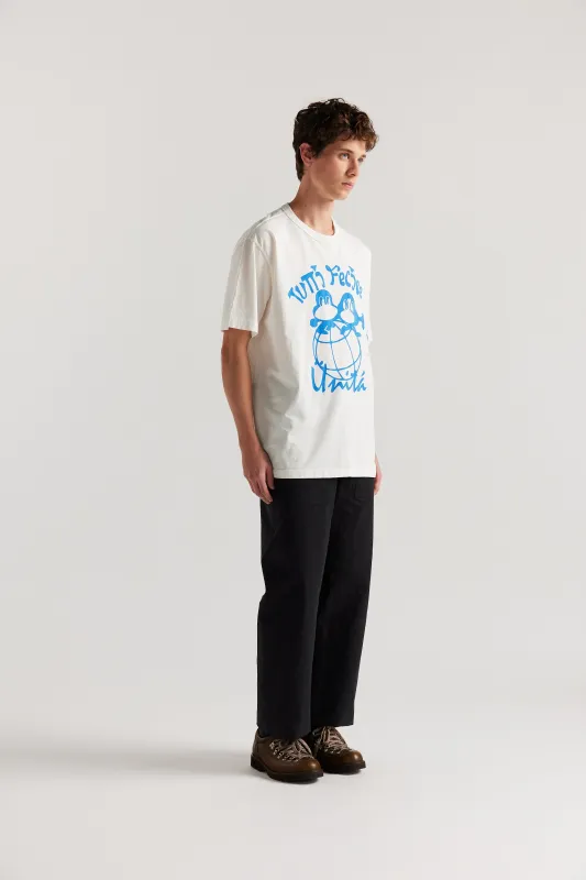 Men's Tutti Felice Print Tee Off White sold by Kloke