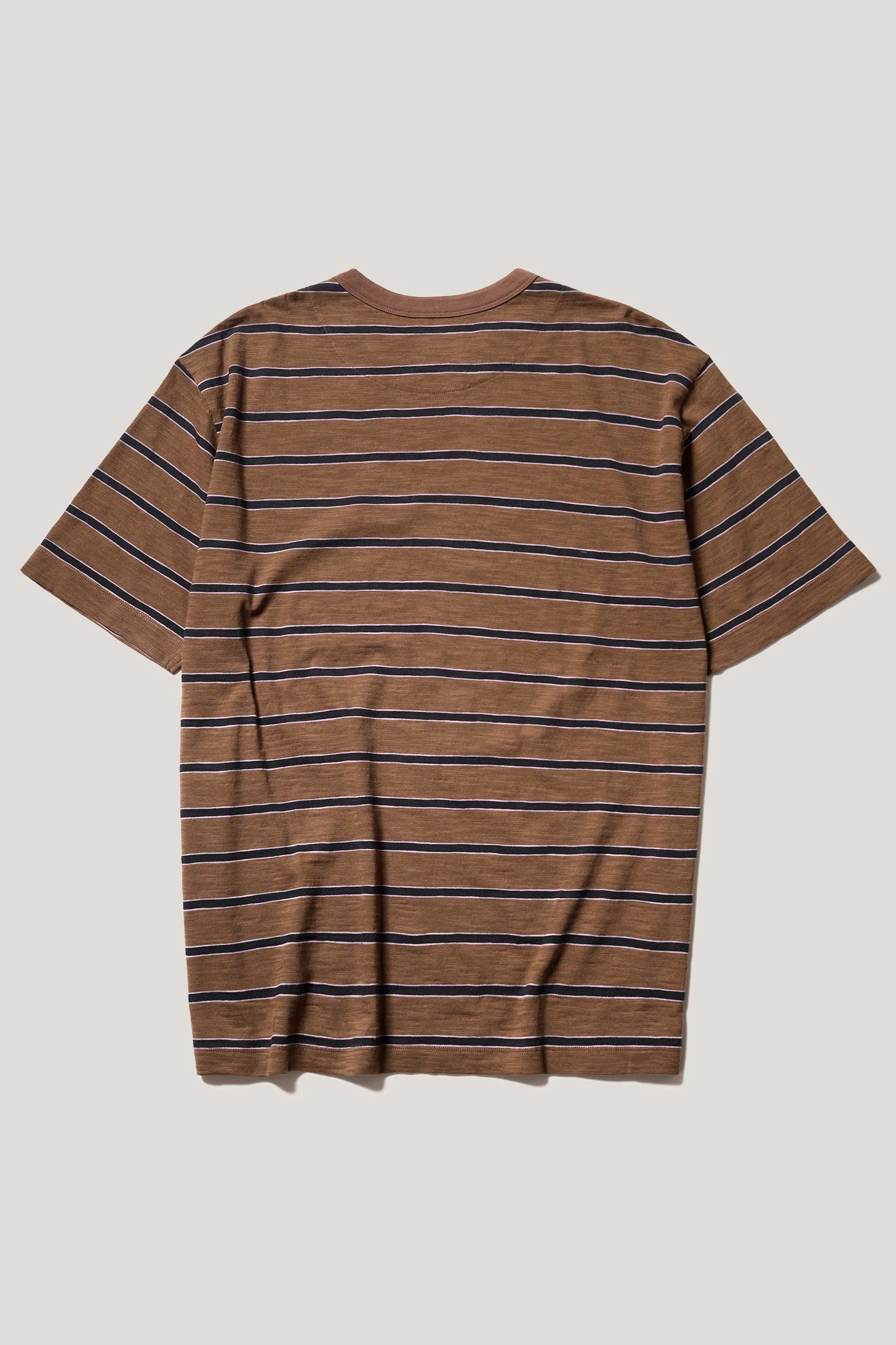 Vocation Tee Brown/Black/Lilac Stripe sold by Kloke product image thumbnail 5