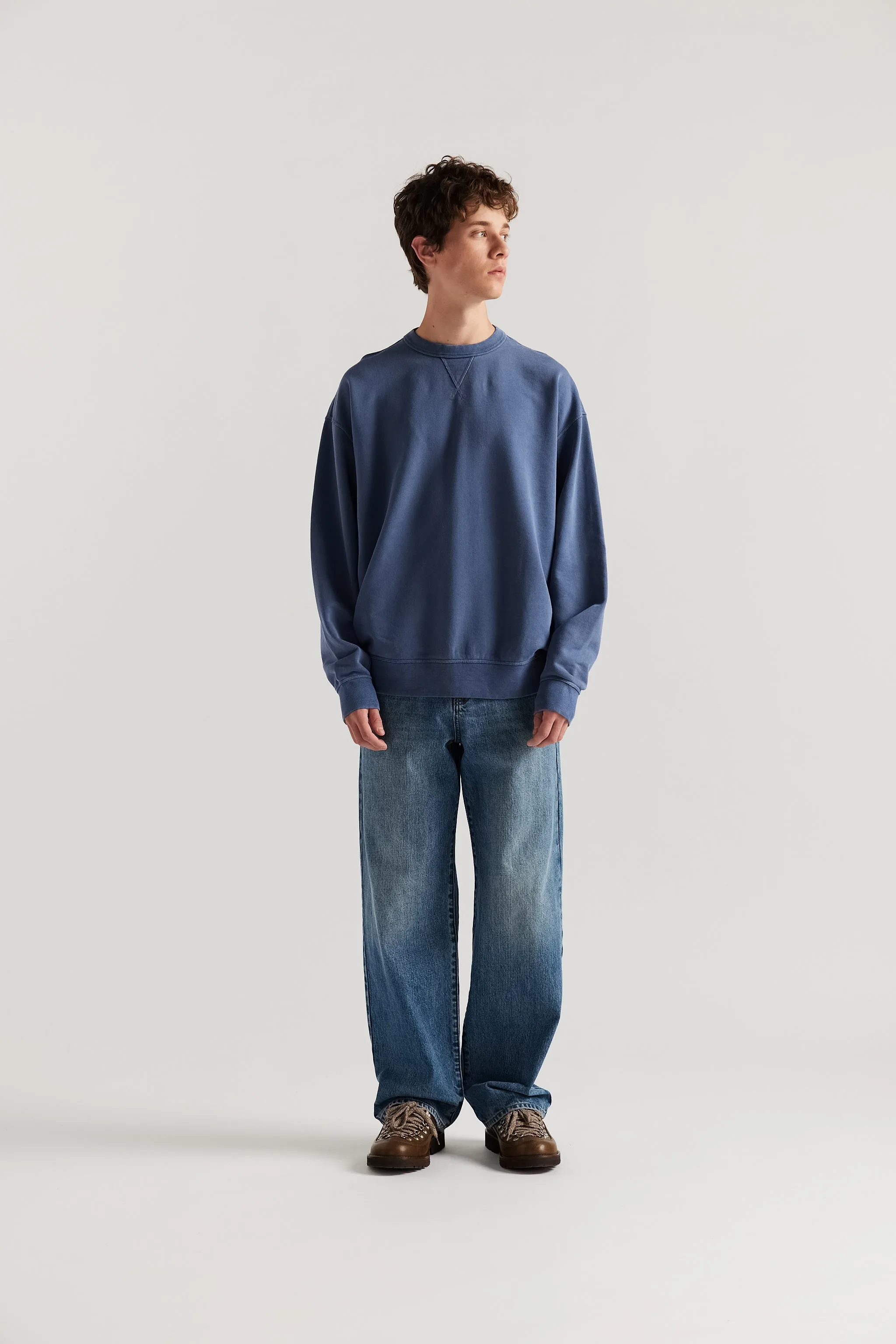 Riot Unisex Sweater Indigo sold by Kloke product image thumbnail 3