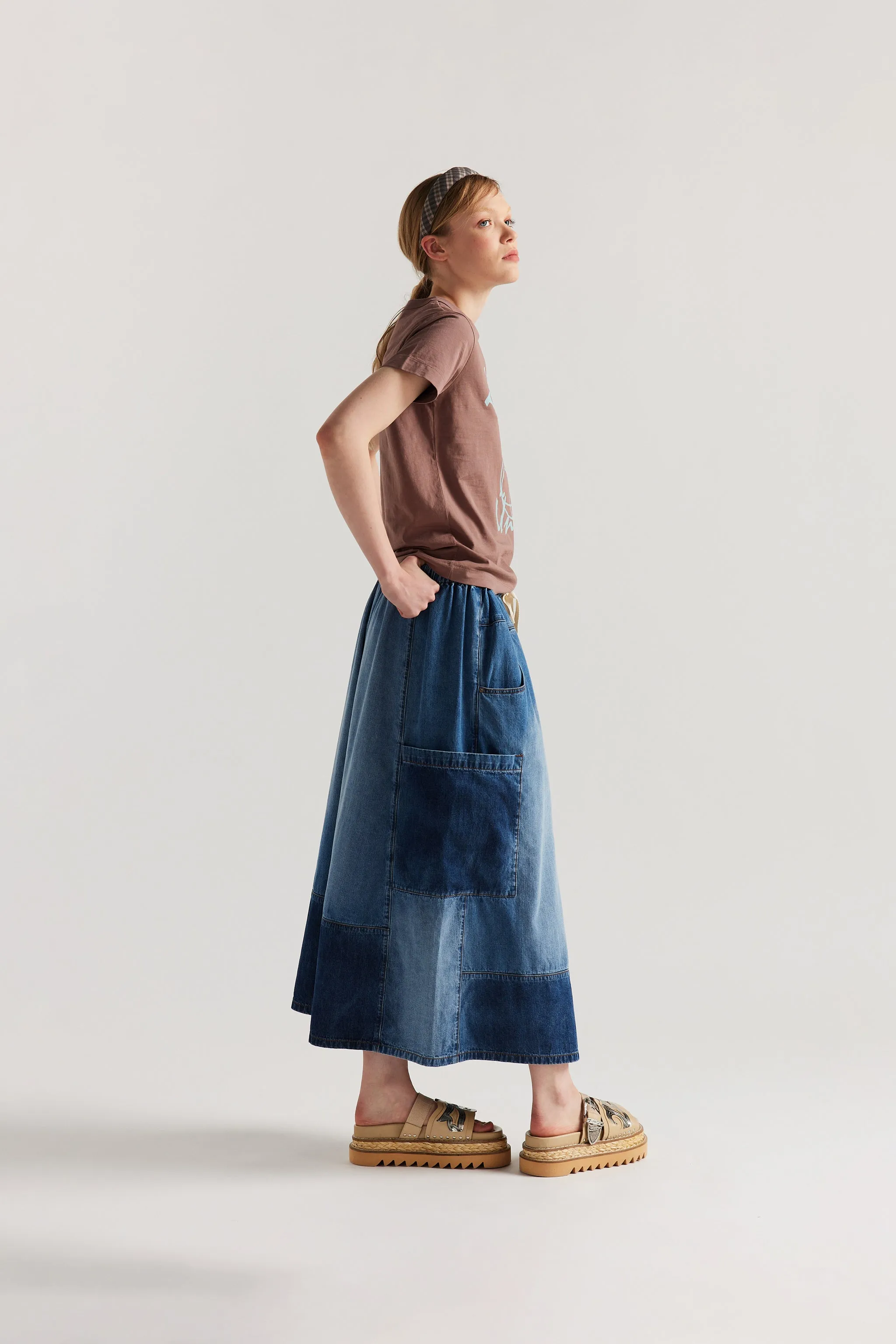 Tutti Felice Print Tee Cocoa sold by Kloke product image thumbnail 4