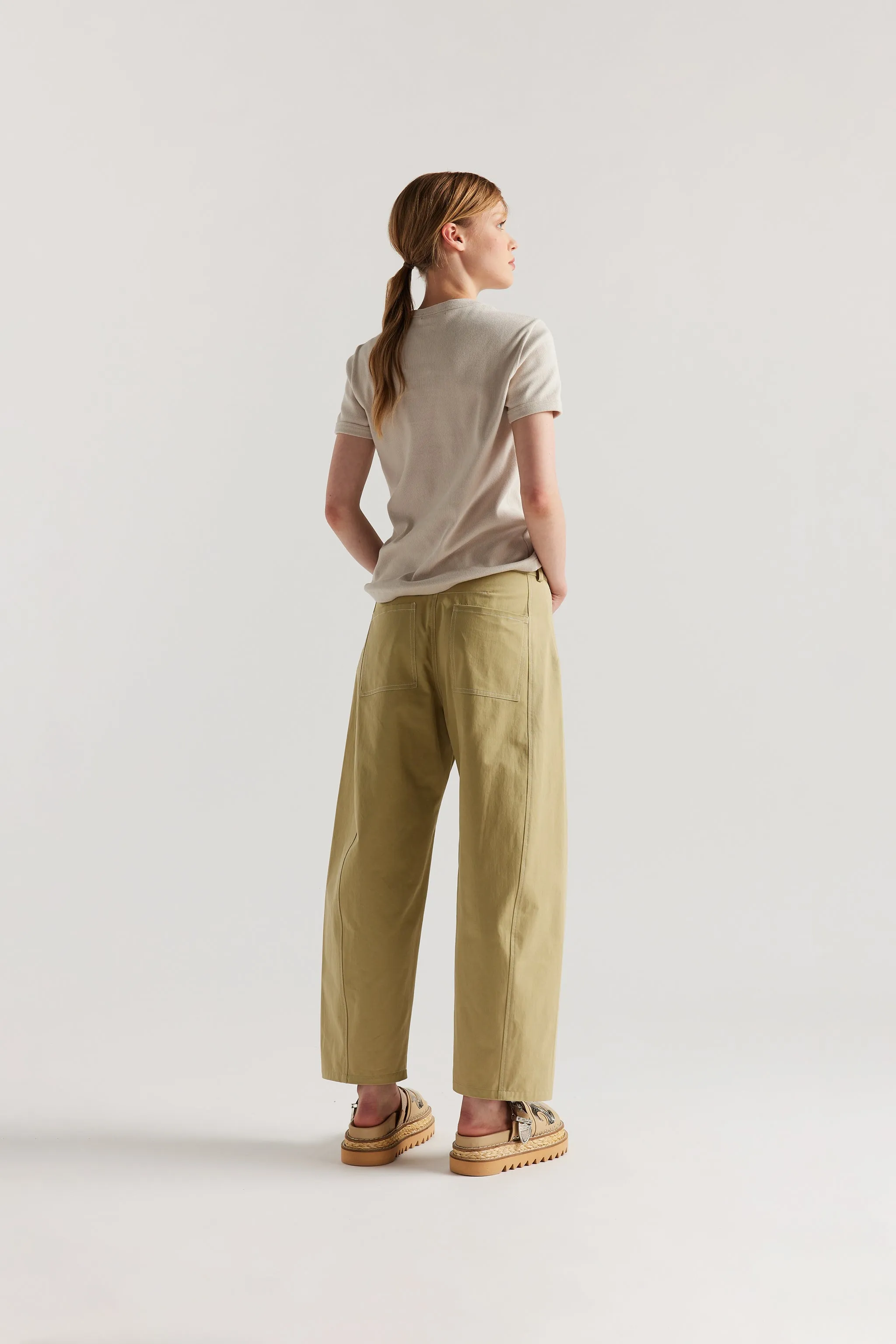 Initial Dart Pant Sand sold by Kloke product image thumbnail 4
