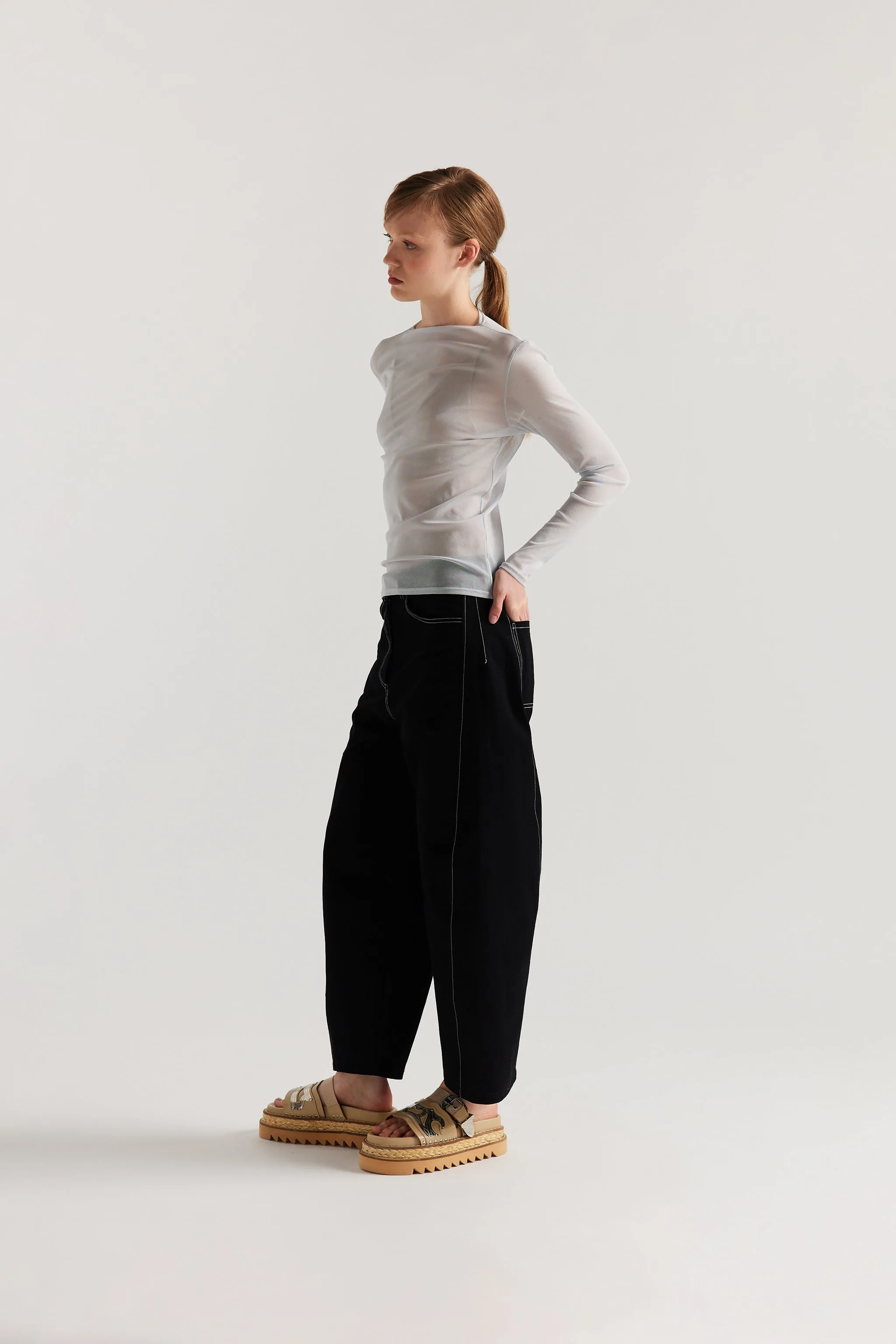 Exist Mesh Top Pale Blue sold by Kloke product image thumbnail 4