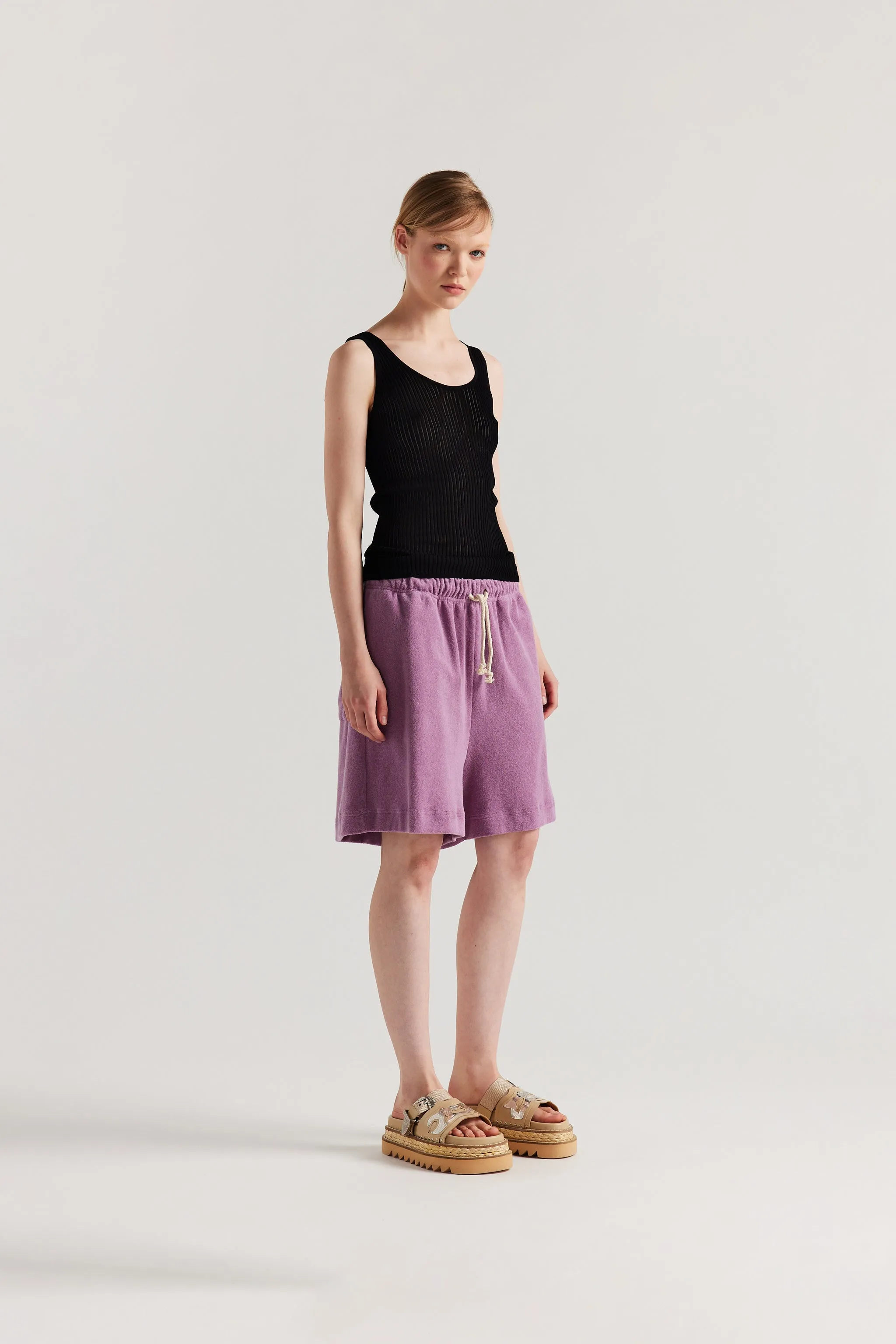 Duet Knit Singlet Black sold by Kloke product image thumbnail 4