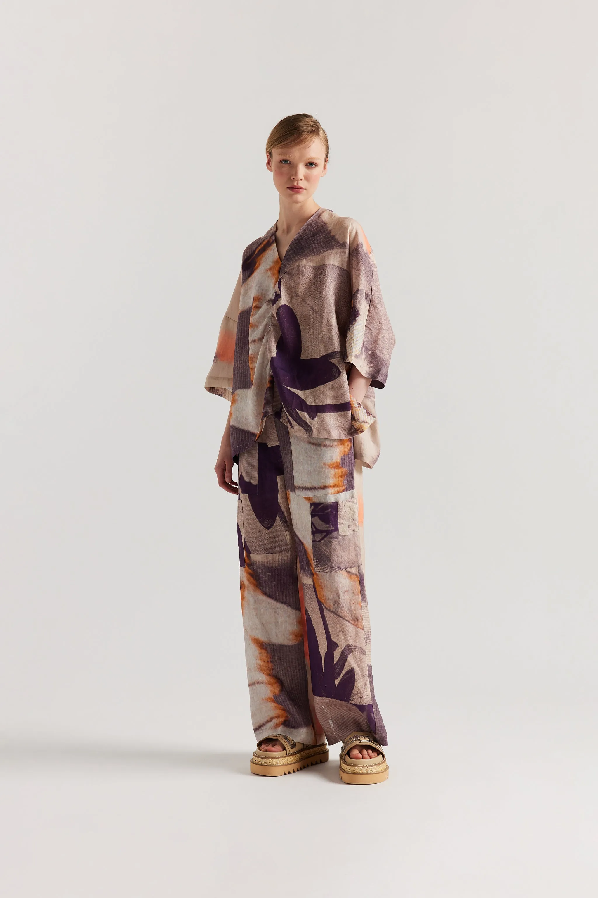 Psyche Top Chaos Print sold by Kloke