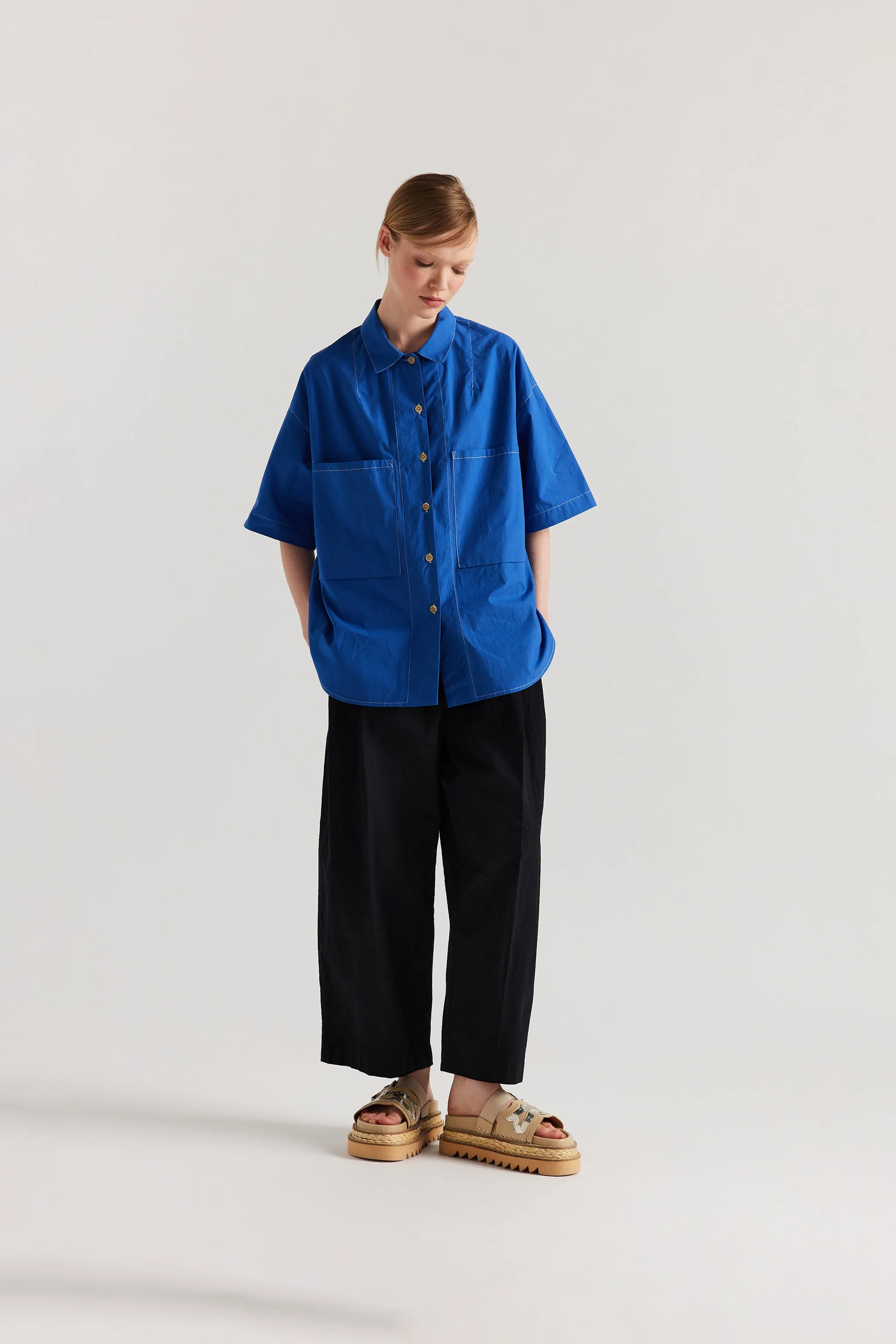 Tumult Shirt Cobalt Blue sold by Kloke product image thumbnail 3