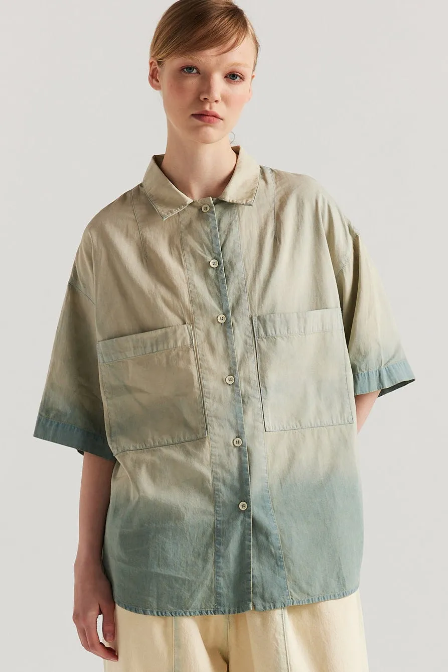 Tumult Shirt Blue Fade sold by Kloke