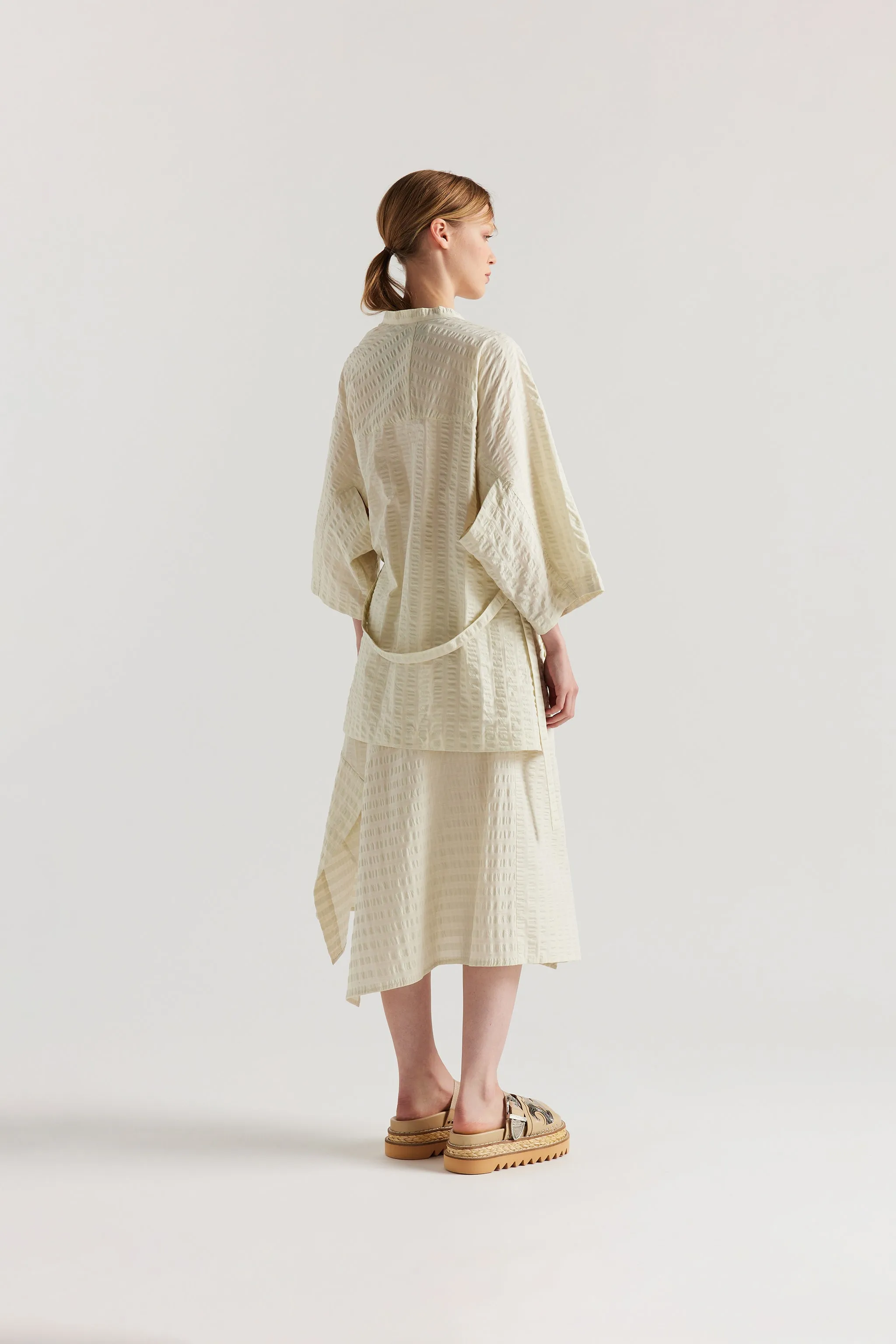 Glide Wrap Top Butter Check sold by Kloke product image thumbnail 3