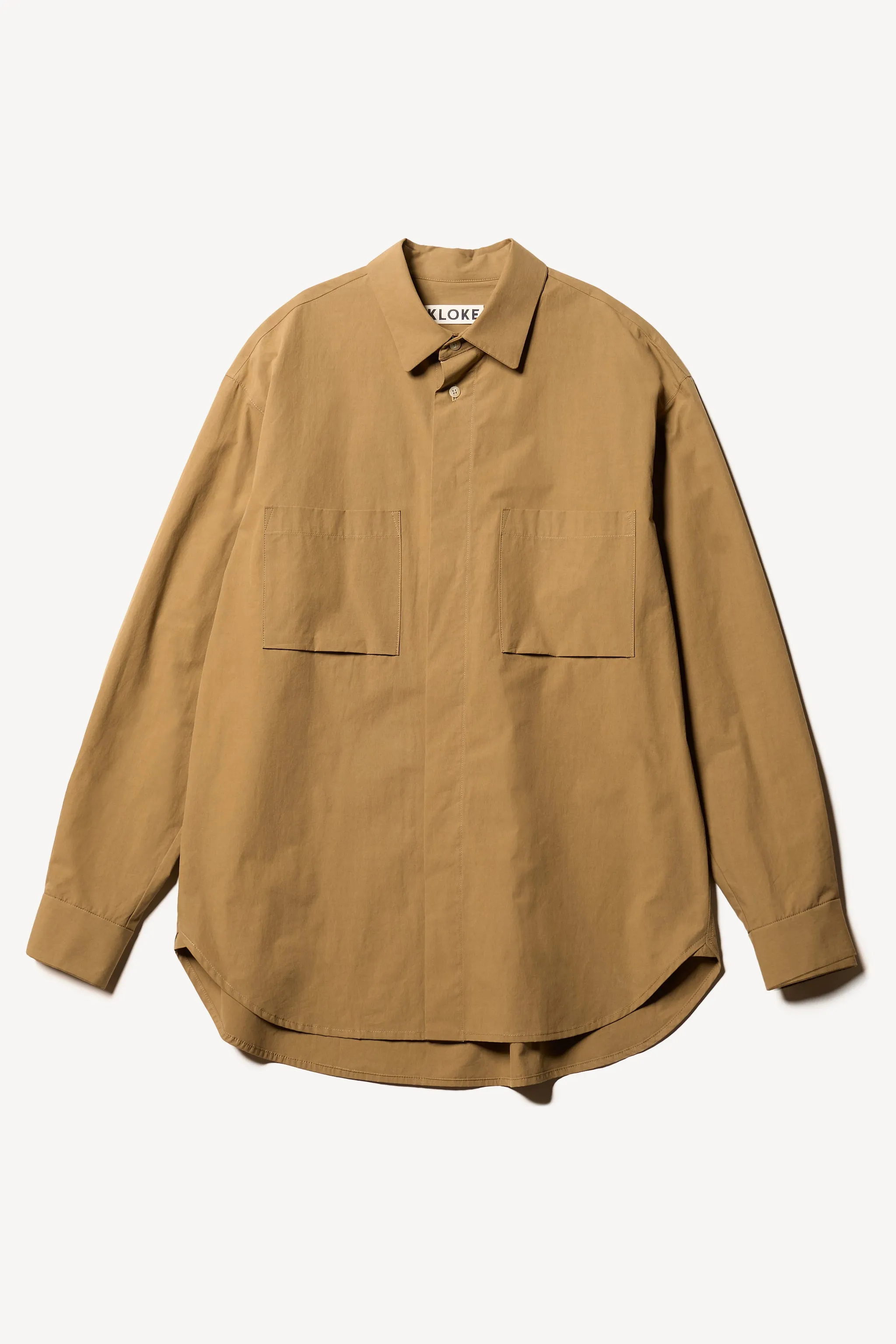 Offset Shirt Dusty Olive sold by Kloke product image thumbnail 5