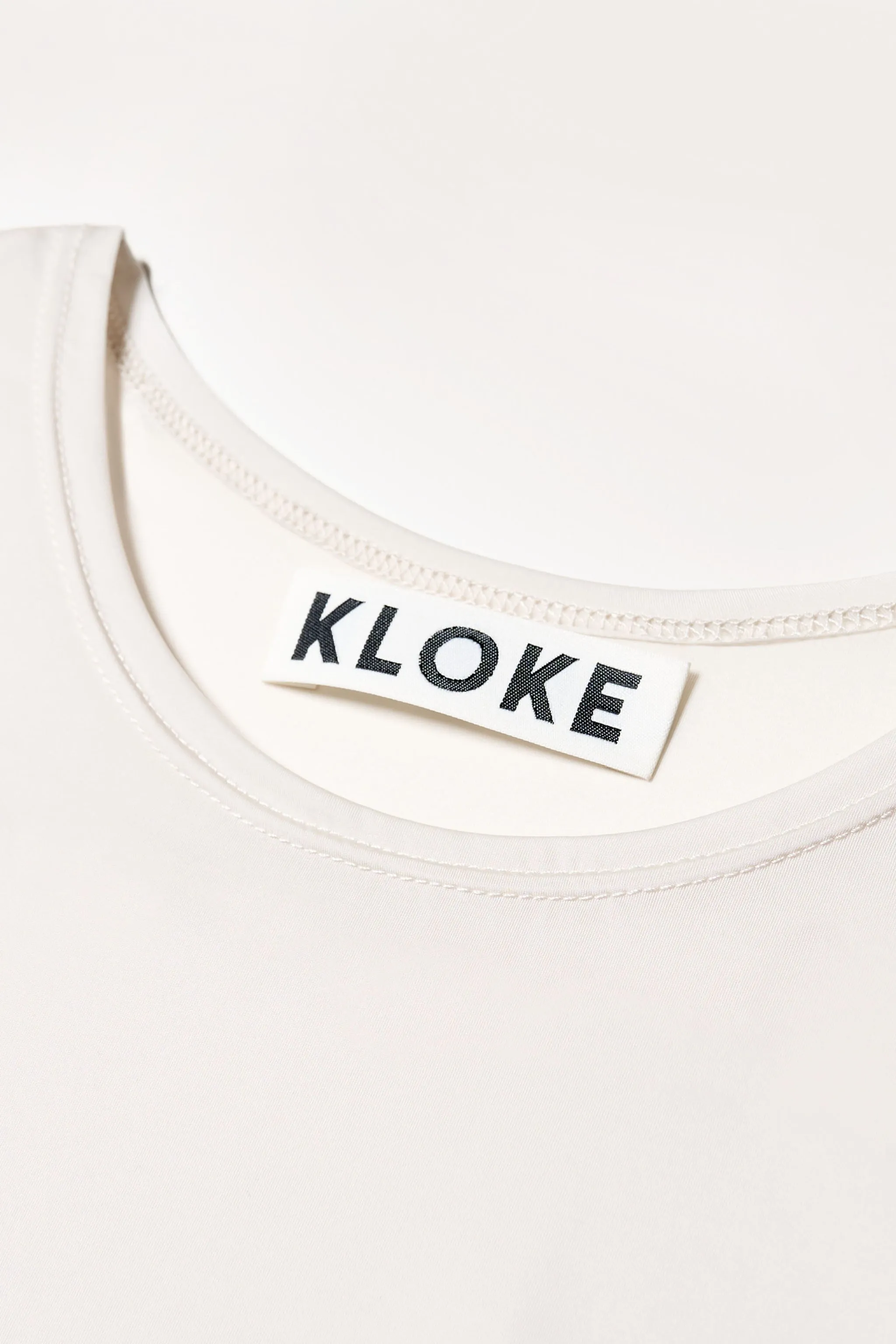 Expansion Long Sleeve Top Off White sold by Kloke product image thumbnail 5