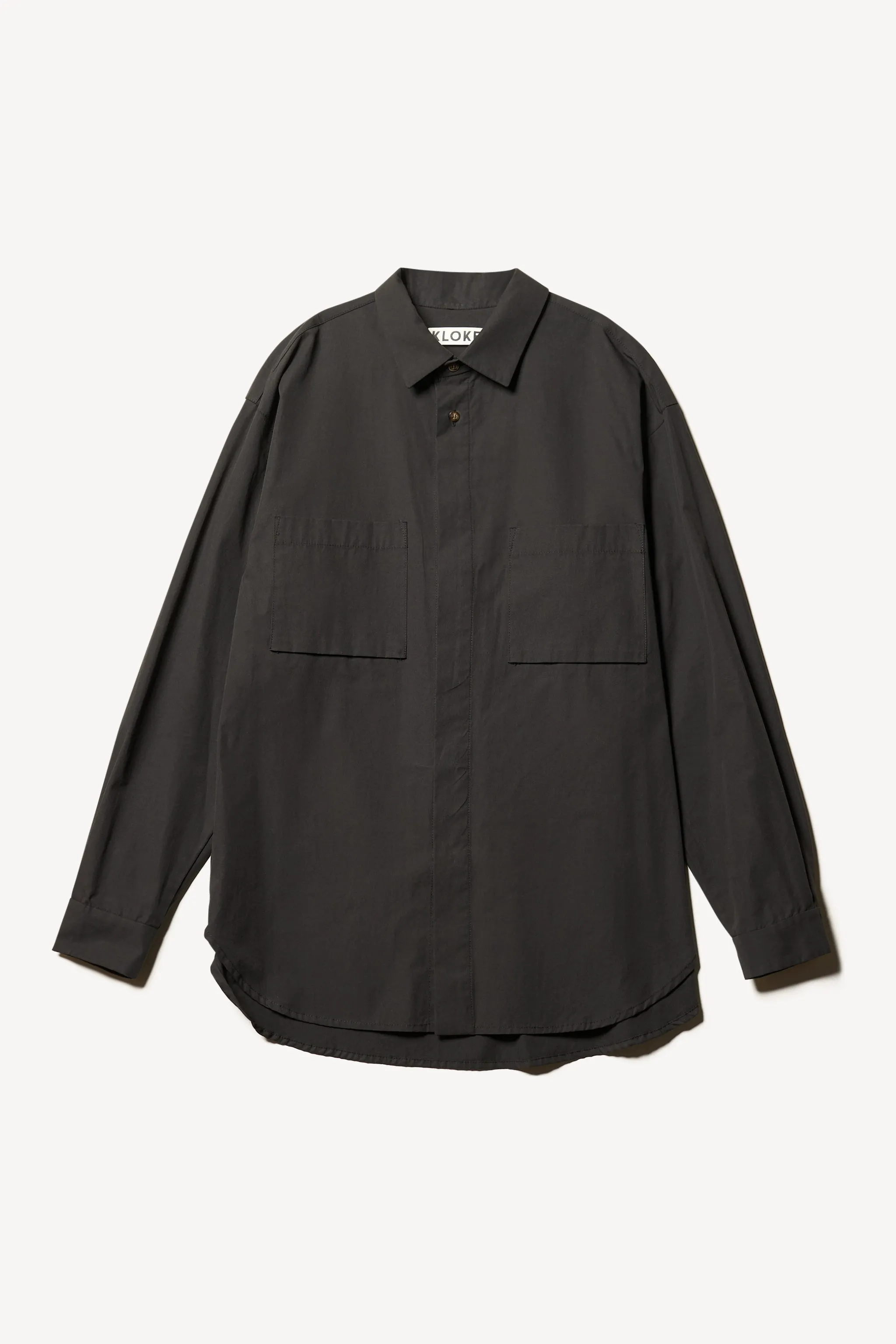 Offset Shirt Jet Black sold by Kloke product image thumbnail 5