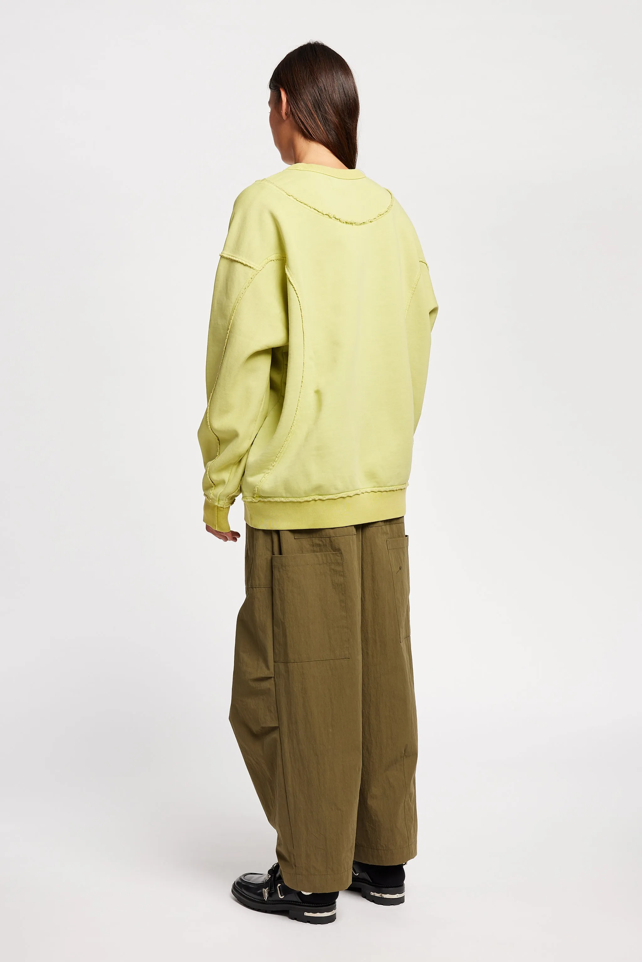 Format Unisex Sweater Chartreuse sold by Kloke product image thumbnail 5