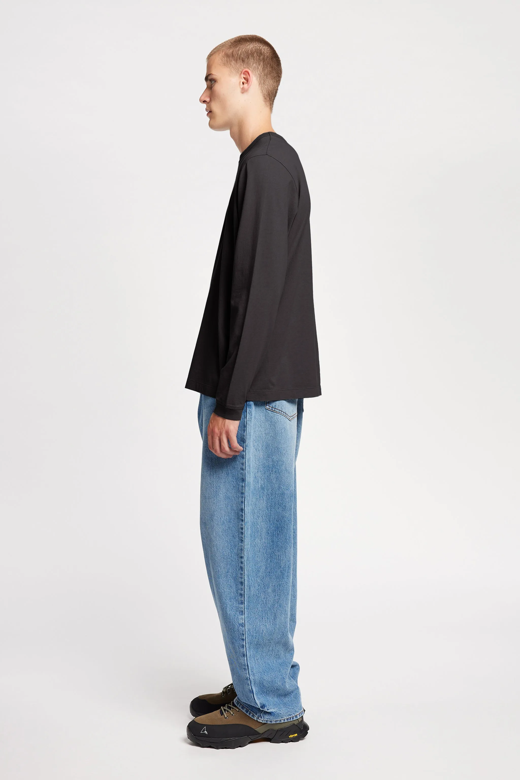 Offline L/S T-Shirt Jet Black sold by Kloke product image thumbnail 2