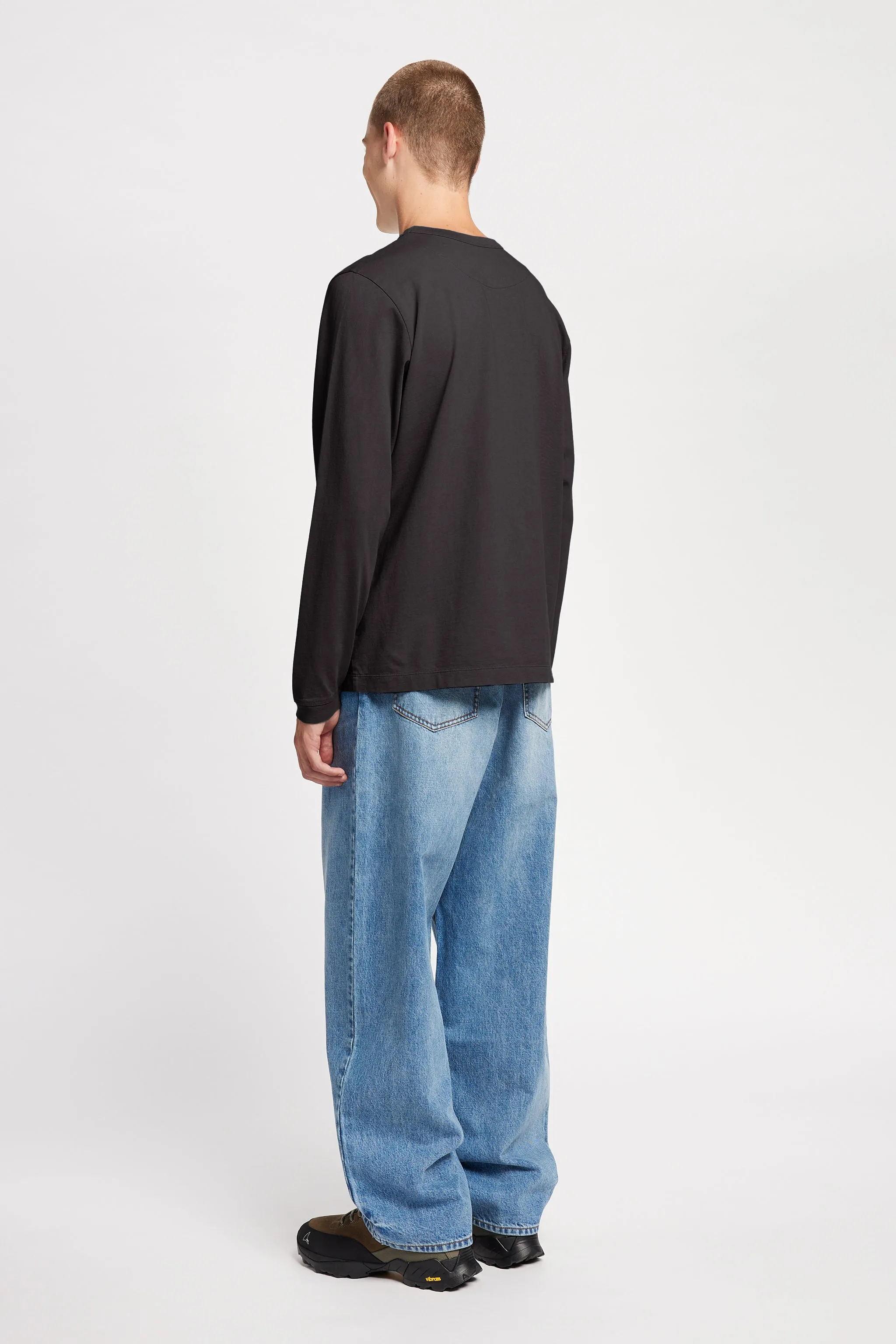 Offline L/S T-Shirt Jet Black sold by Kloke product image thumbnail 3