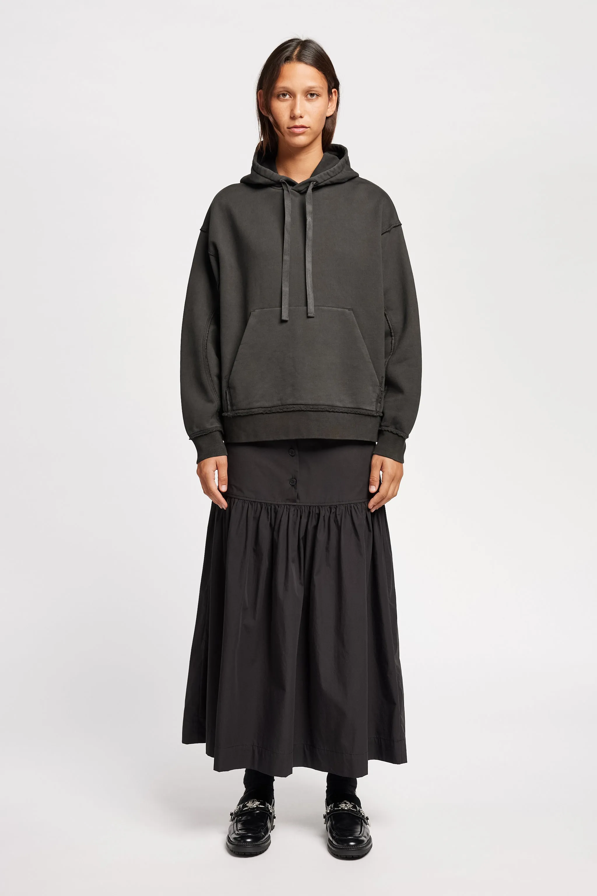 Index Hoodie Jet Black sold by Kloke product image thumbnail 4