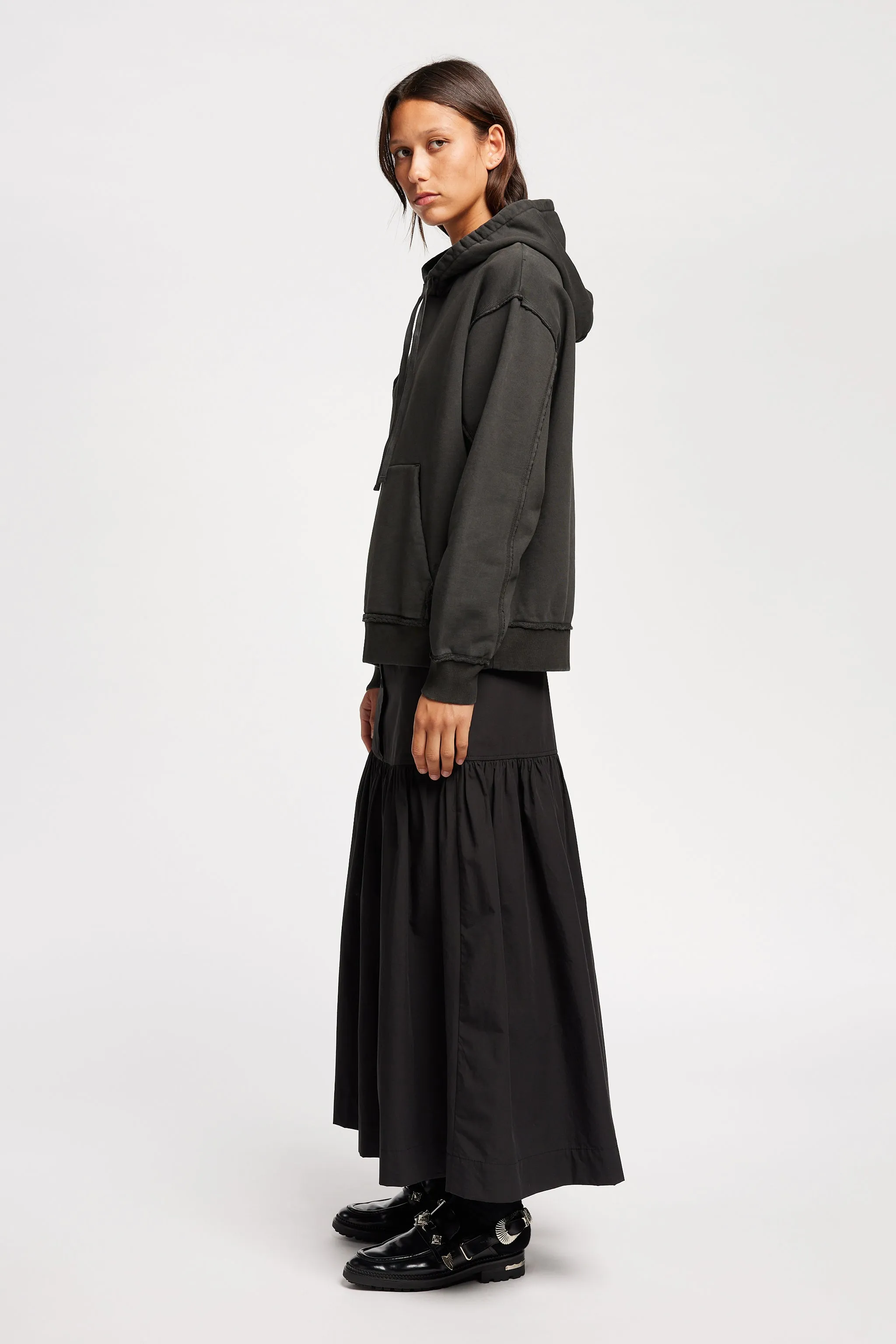 Index Hoodie Jet Black sold by Kloke product image thumbnail 3