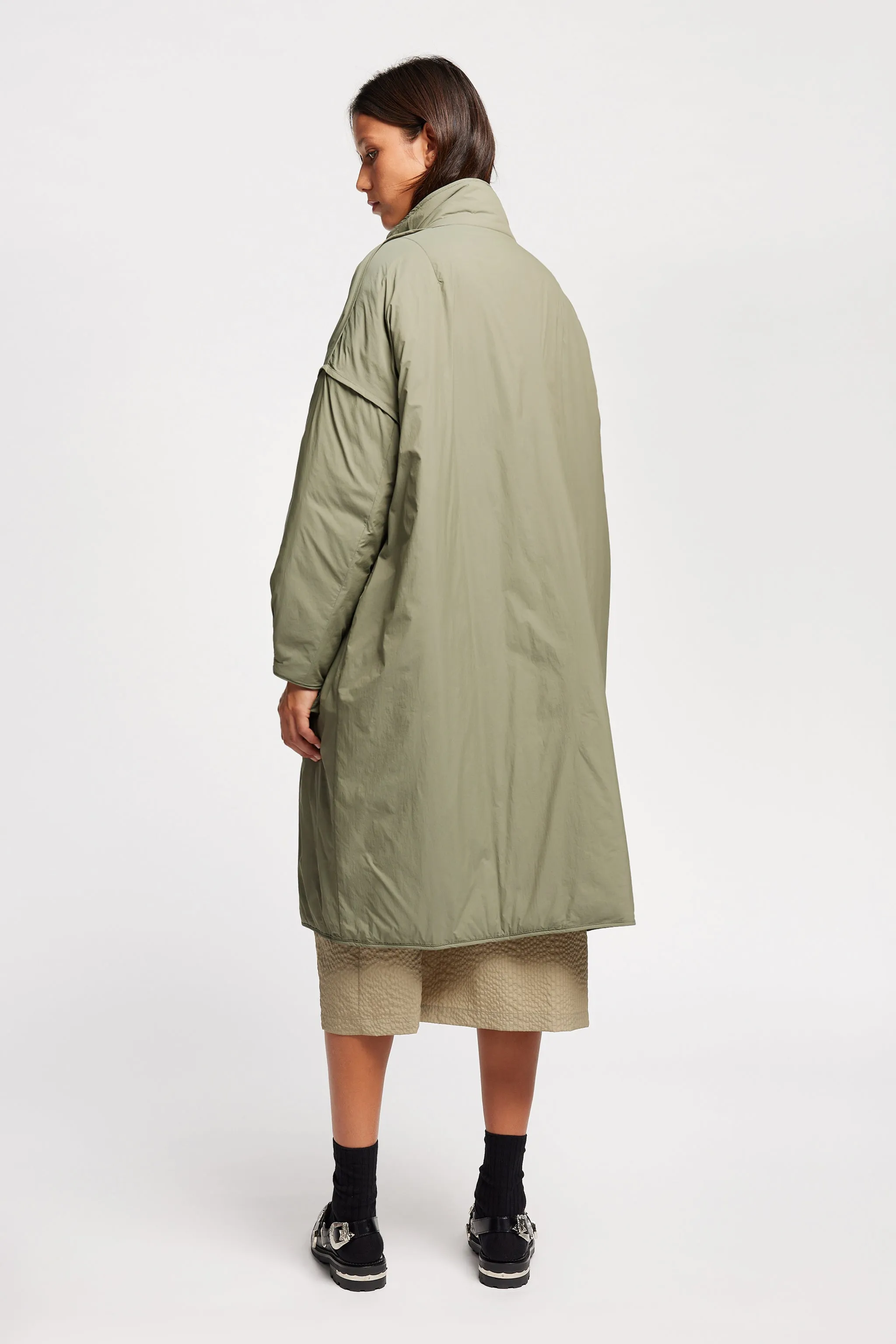 Restore Coat Dusty Olive sold by Kloke product image thumbnail 4
