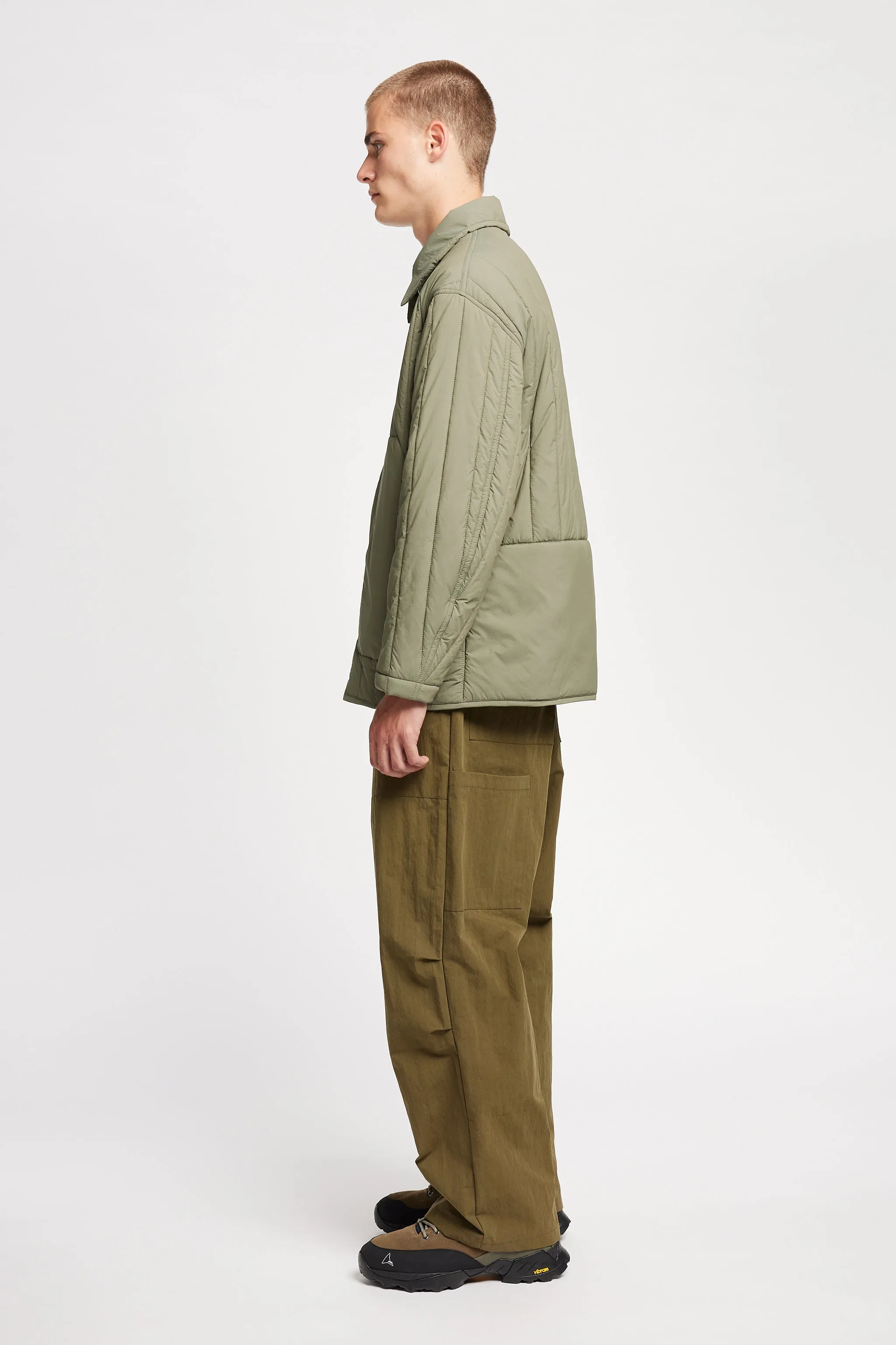 Response Quilted Jacket Dusty Olive sold by Kloke product image thumbnail 3