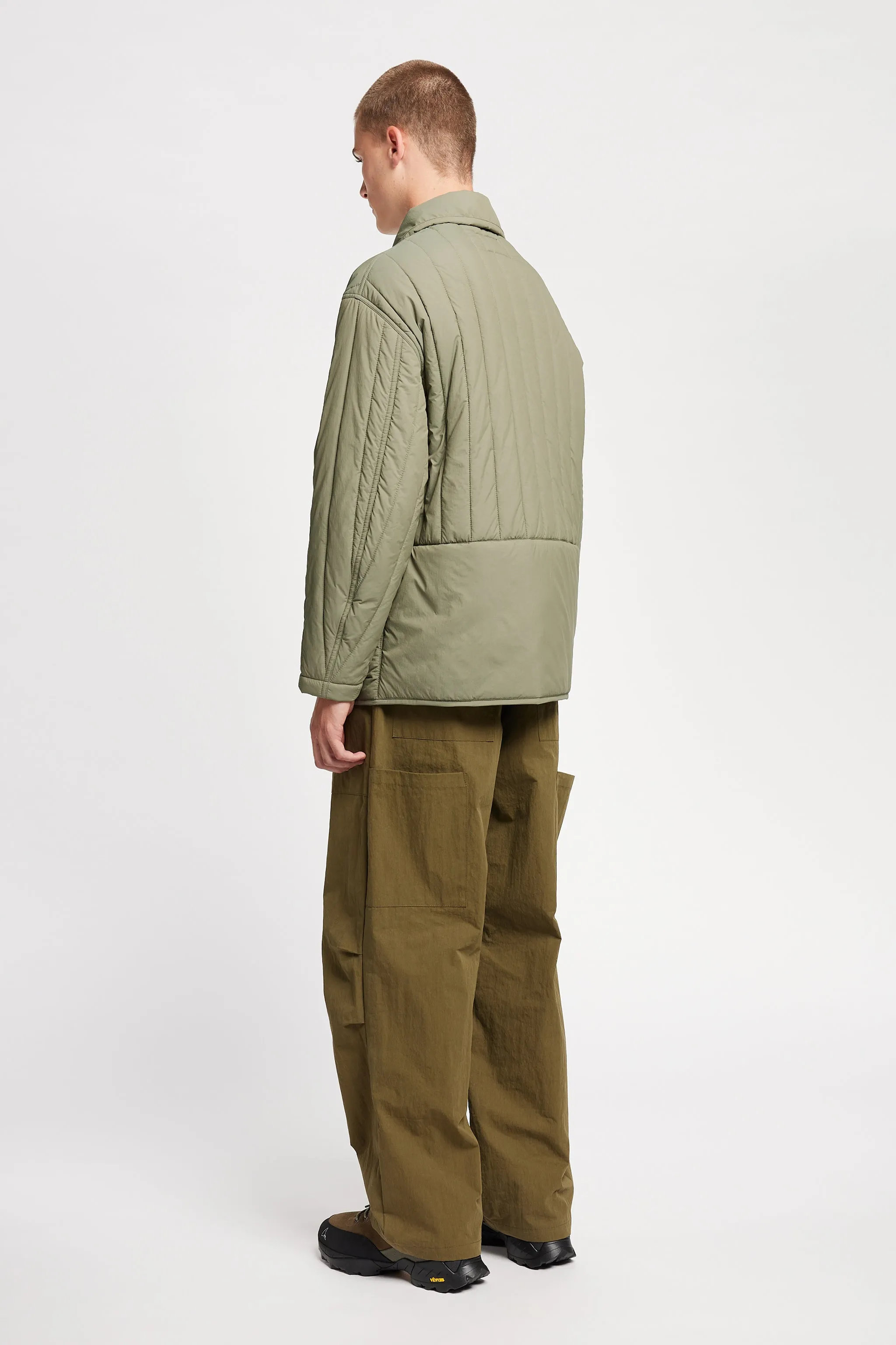 Response Quilted Jacket Dusty Olive sold by Kloke product image thumbnail 4