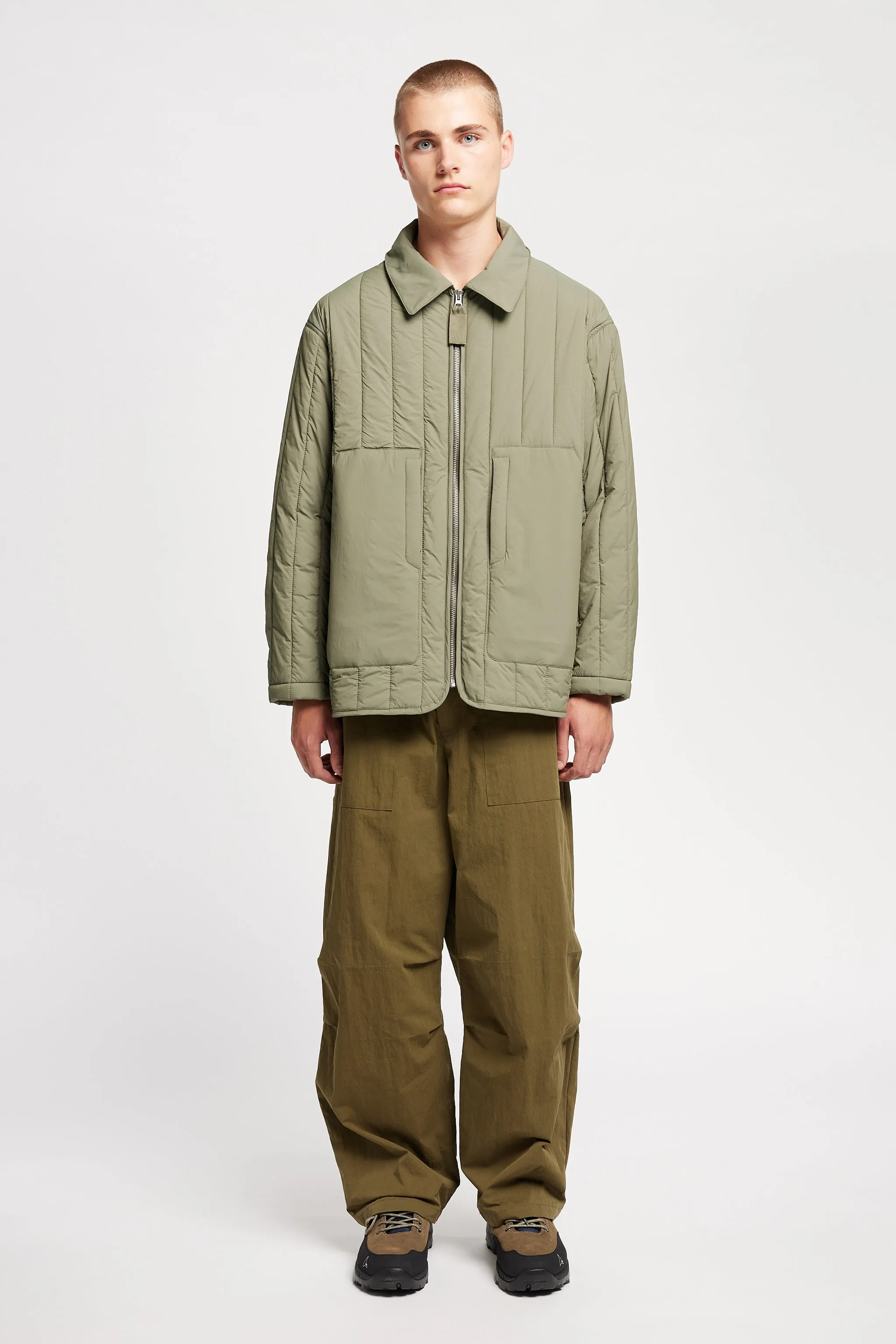 Response Quilted Jacket Dusty Olive sold by Kloke product image thumbnail 2