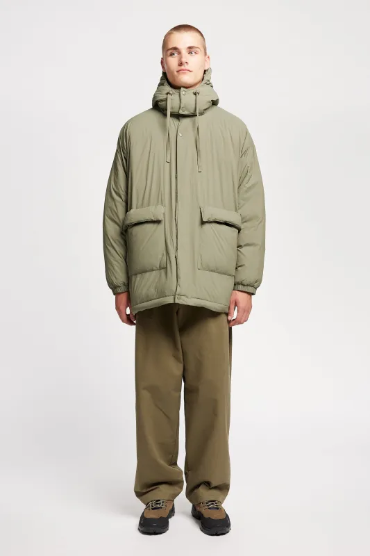 Prospect Down Puffa Jacket Dusty Olive made by Kloke