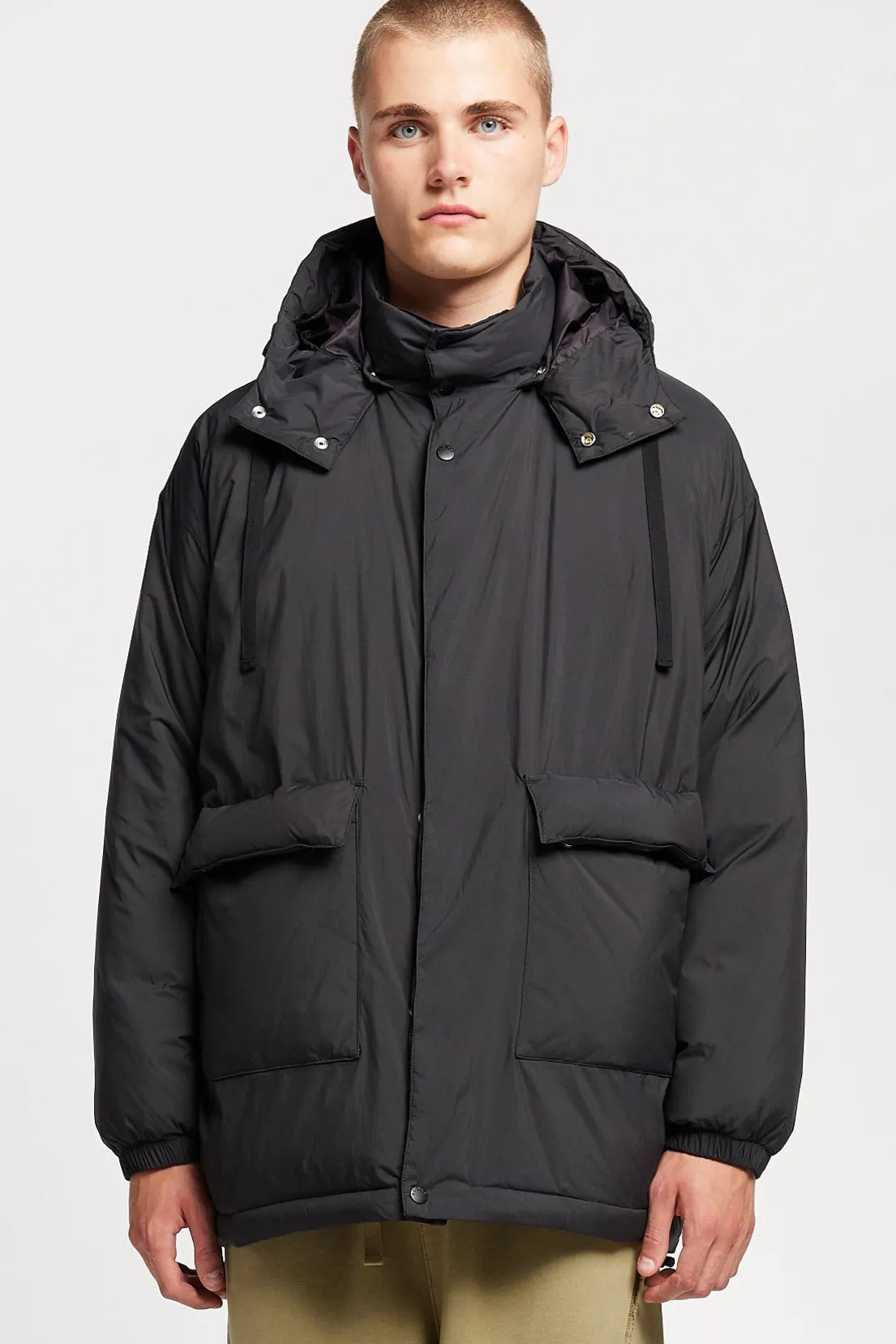 Prospect Down Puffa Jacket Jet Black sold by Kloke